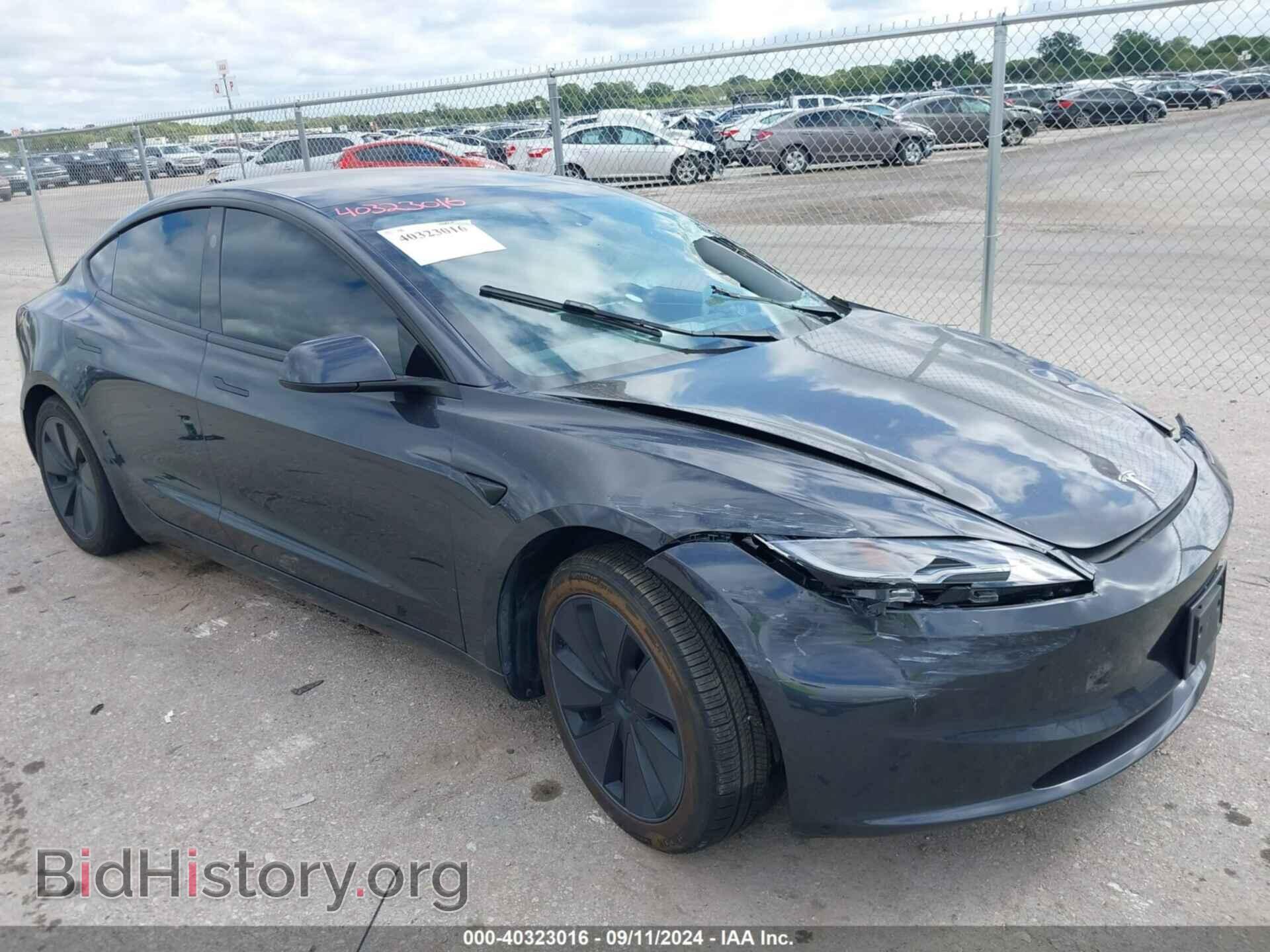 Photo 5YJ3E1EA8RF725236 - TESLA MODEL 3 2024