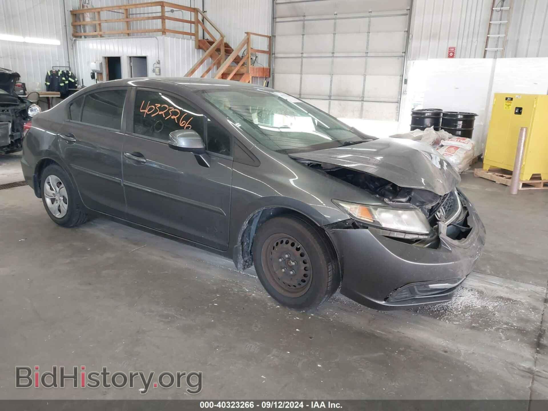 Фотография 2HGFB2F57DH548194 - HONDA CIVIC 2013