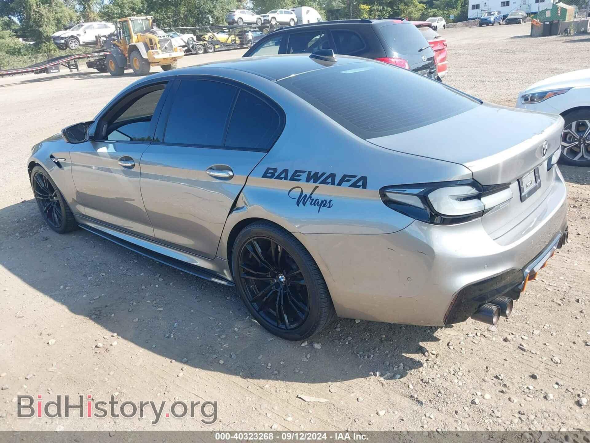 2018 BMW M5 - VIN: WBSJF0C55JB283620 - Фото 3