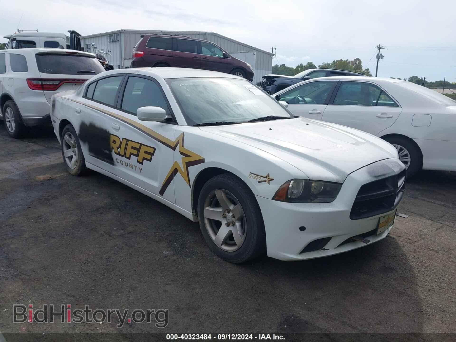 Photo 2C3CDXAT2DH547845 - DODGE CHARGER 2013