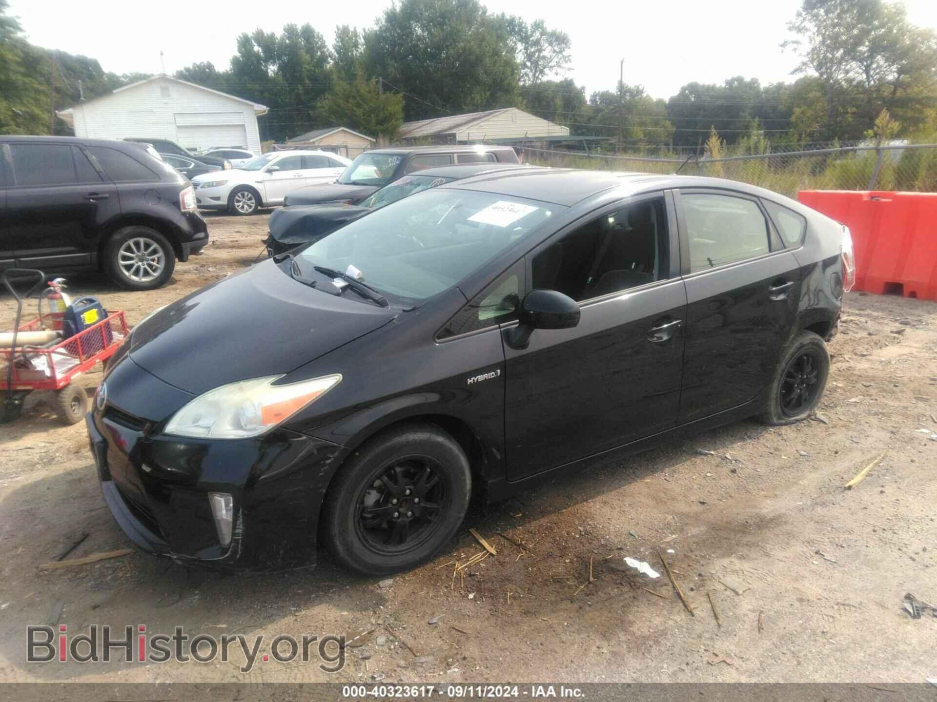 2012 TOYOTA PRIUS - VIN: JTDKN3DU5C1493441 - Фото 2