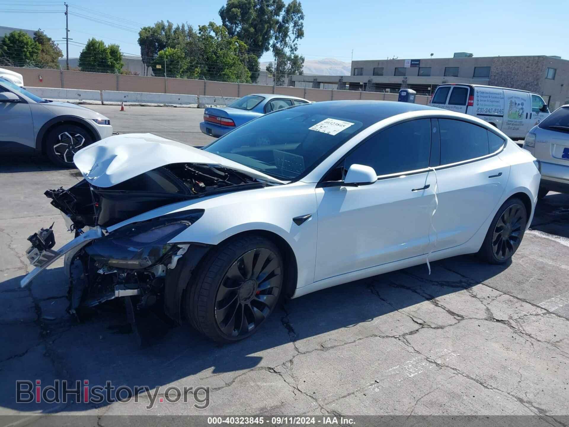 2023 TESLA MODEL 3 - VIN: 5YJ3E1ECXPF420772 - Фото 2