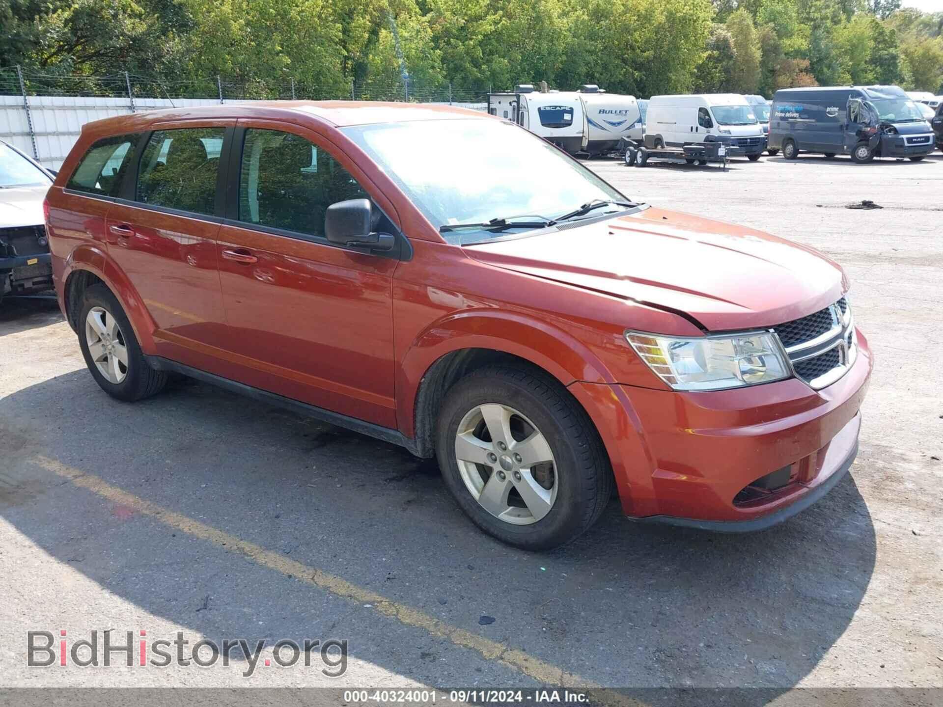Photo 3C4PDCAB2DT558820 - DODGE JOURNEY 2013
