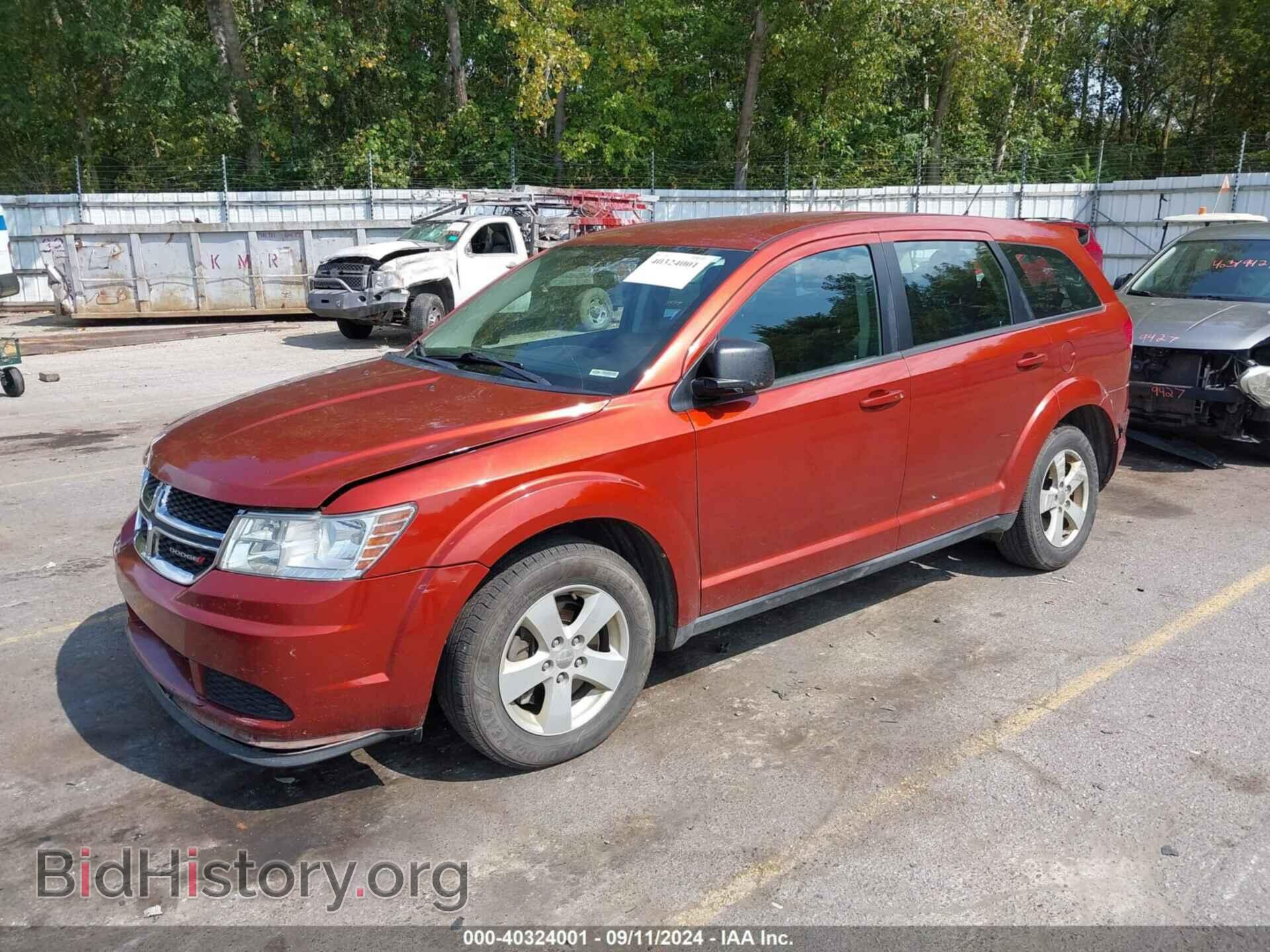 2013 DODGE JOURNEY - VIN: 3C4PDCAB2DT558820 - Фото 2
