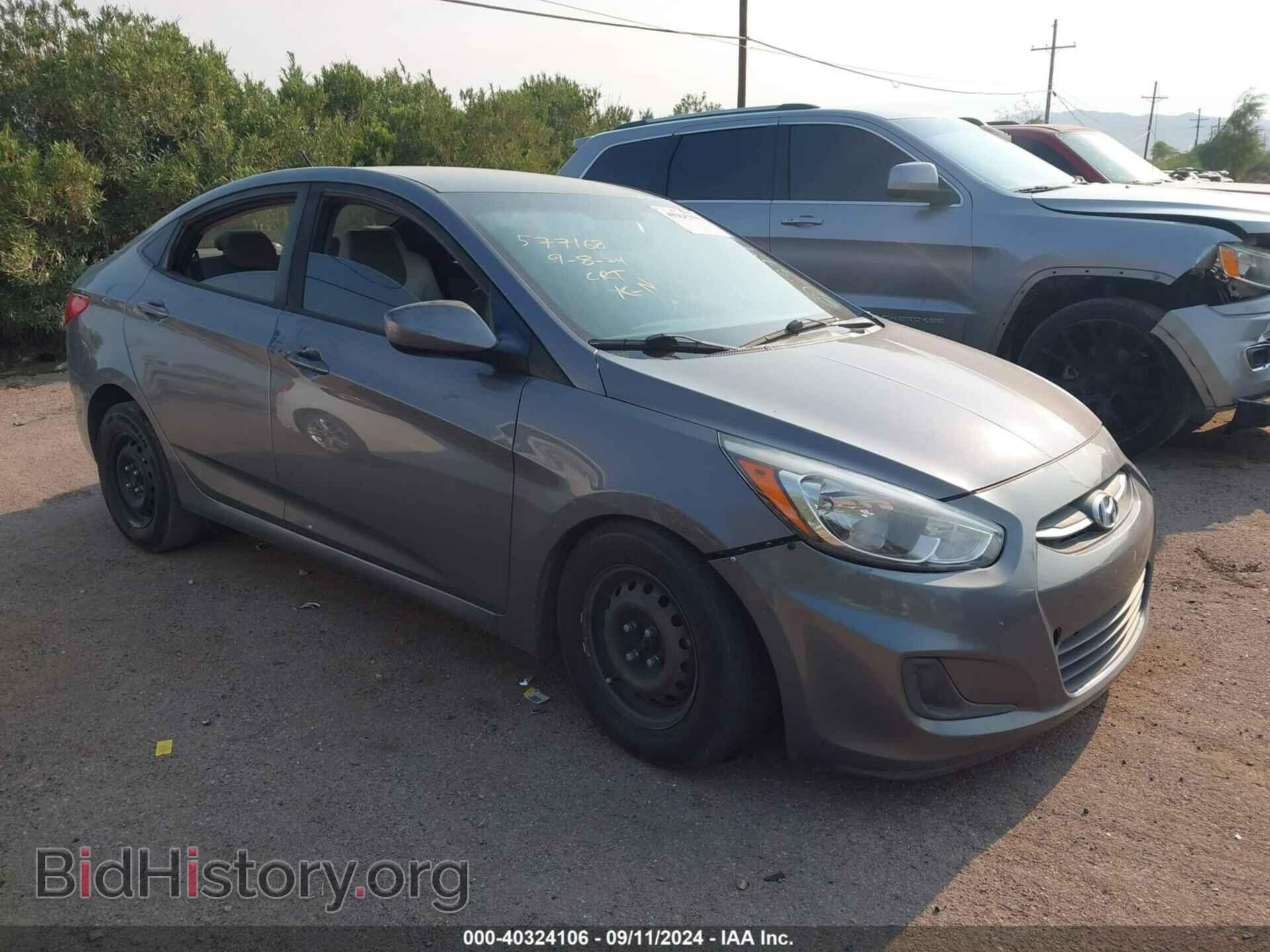 Photo KMHCT4AE4HU273741 - HYUNDAI ACCENT 2017