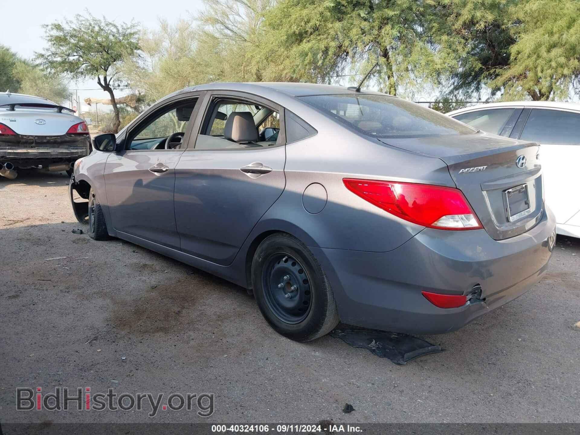 2017 HYUNDAI ACCENT - VIN: KMHCT4AE4HU273741 - Фото 3