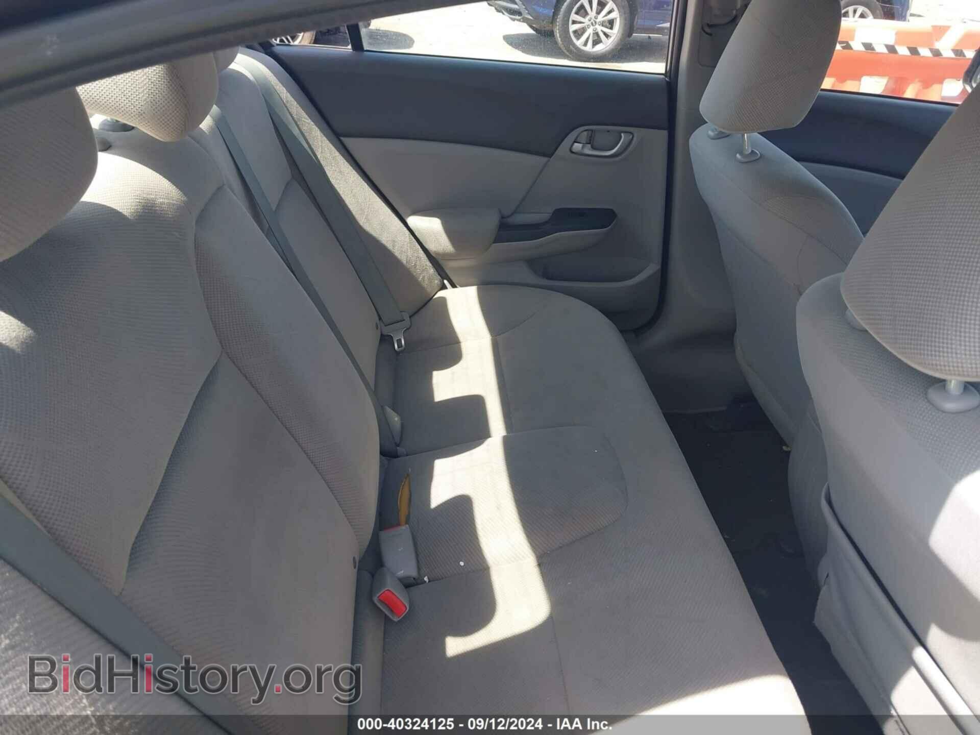 2012 HONDA CIVIC - VIN: 19XFB2F55CE392293 - Фото 8
