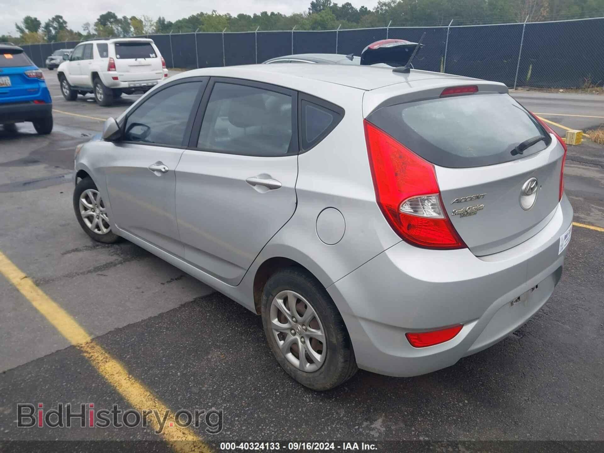 2014 HYUNDAI ACCENT - VIN: KMHCT5AE1EU151095 - Фото 3