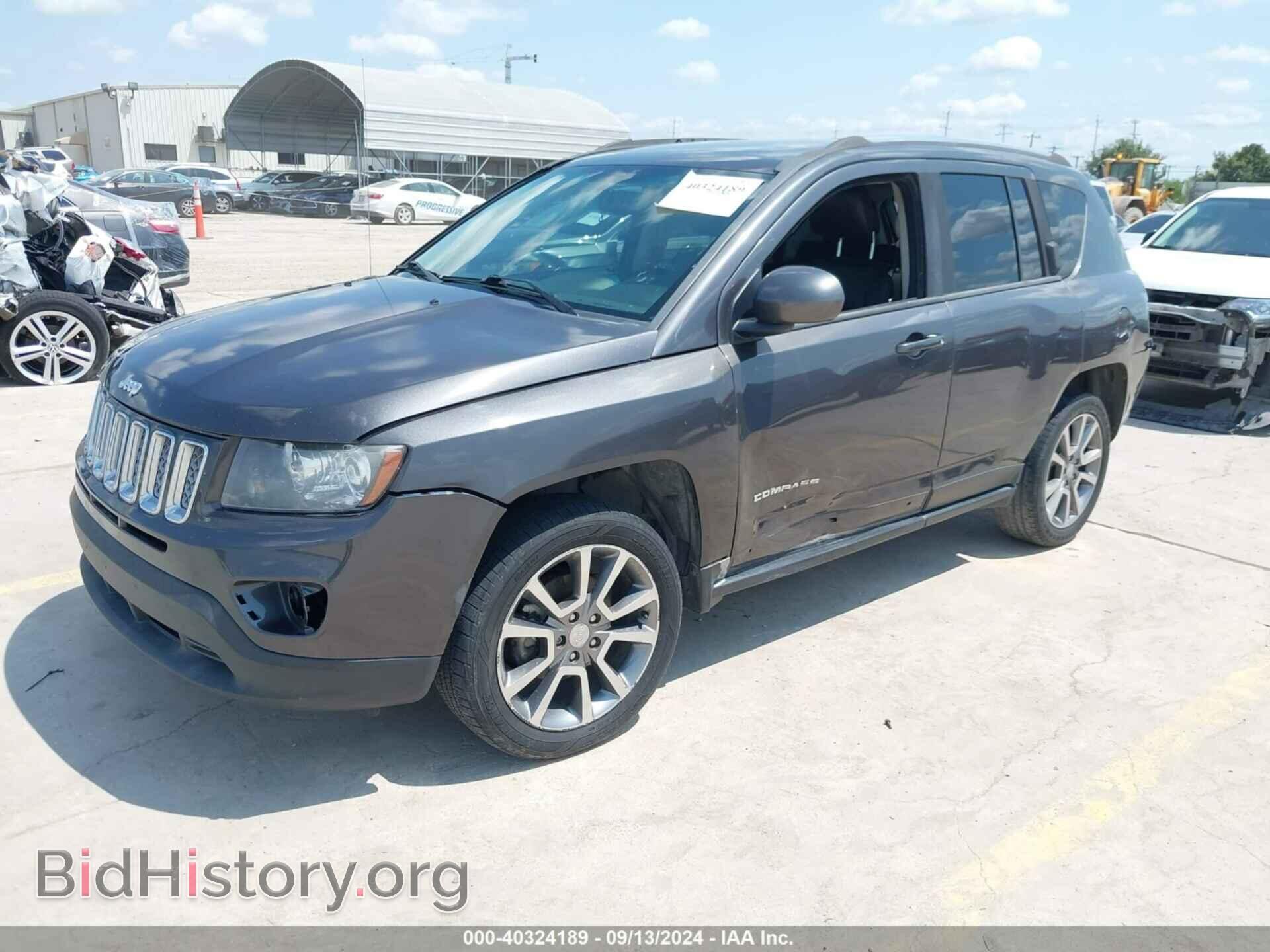 2014 JEEP COMPASS - VIN: 1C4NJDCB8ED722548 - Фото 2