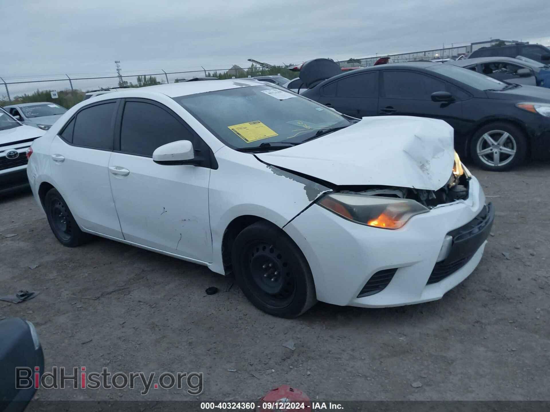 Фотография 5YFBURHE9FP244262 - TOYOTA COROLLA 2015