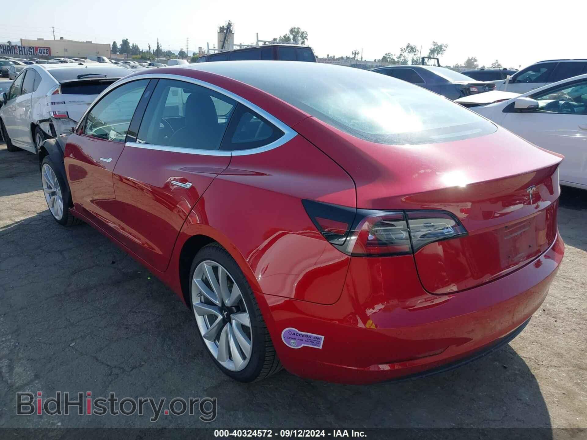 2018 TESLA MODEL 3 - VIN: 5YJ3E1EAXJF126049 - Фото 3