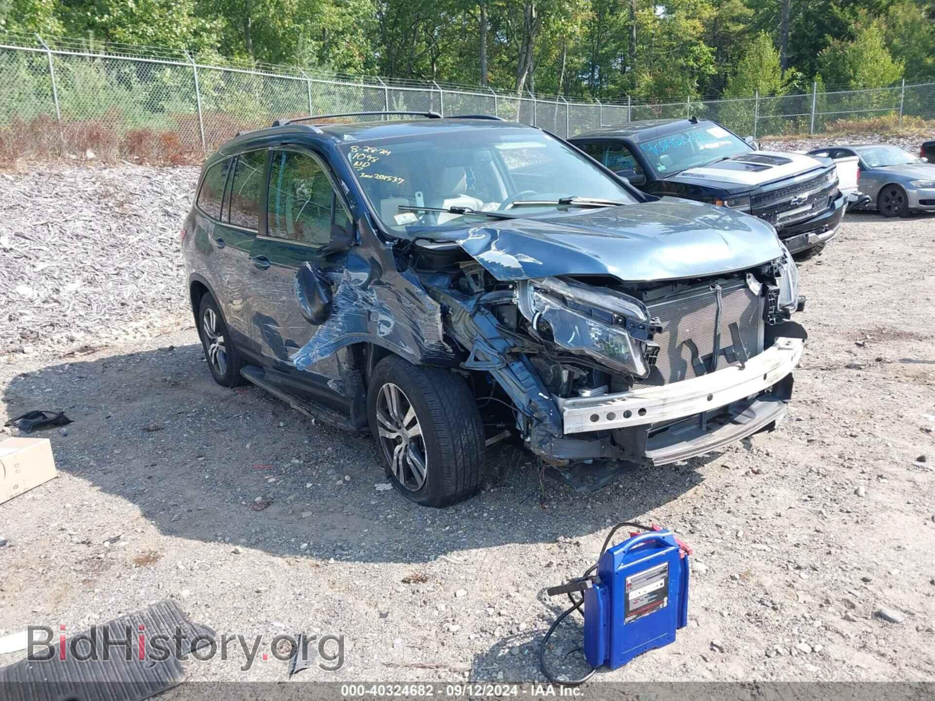 Фотография 5FNYF5H55GB011098 - HONDA PILOT 2016
