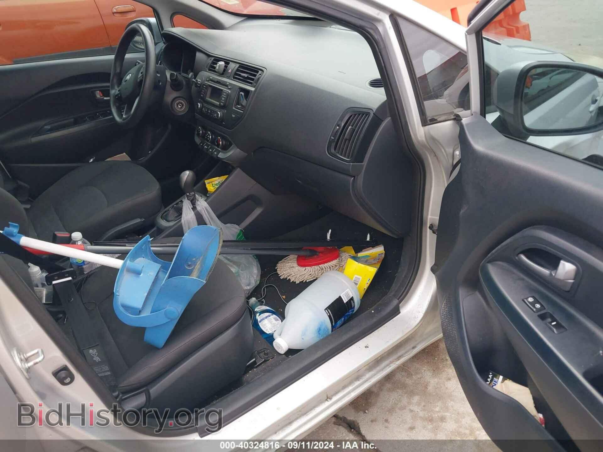 2014 KIA RIO - VIN: KNADM4A34E6385893 - Фото 5