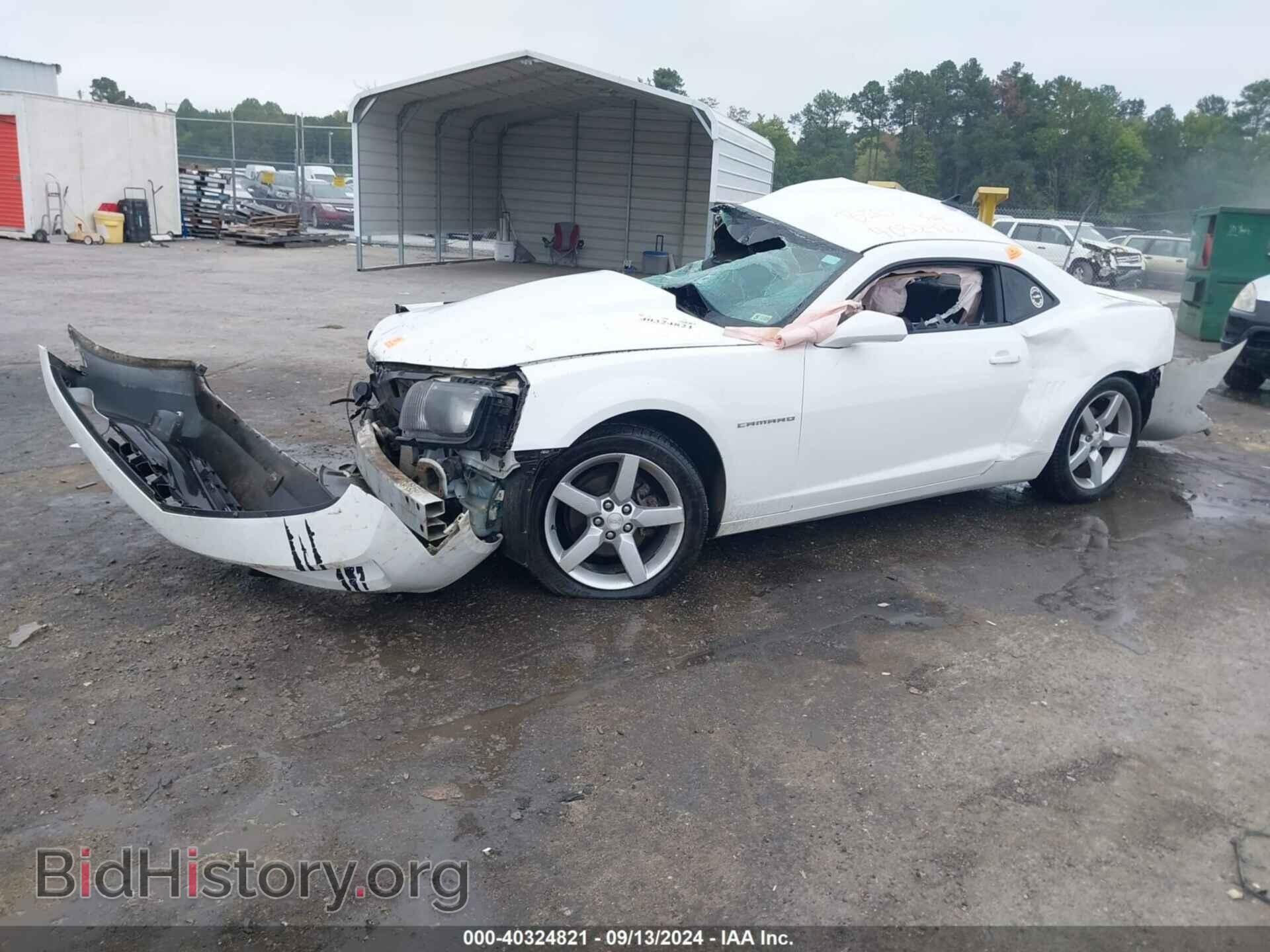 2012 CHEVROLET CAMARO - VIN: 2G1FB1E36C9184523 - Фото 2