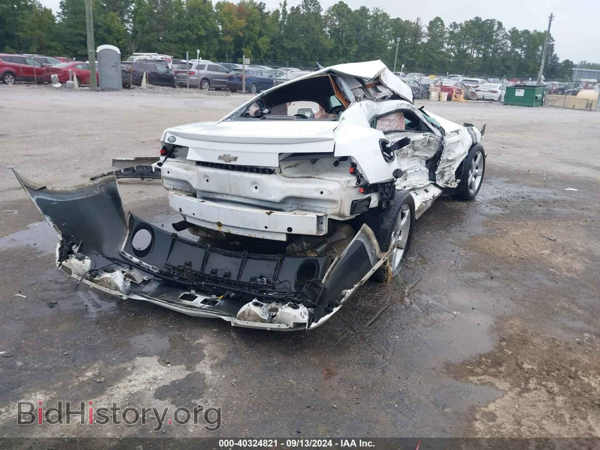 2012 CHEVROLET CAMARO - VIN: 2G1FB1E36C9184523 - Фото 4