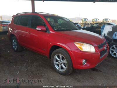 2010 Toyota RAV4 Limited V6, red — VIN JTMDK4DV6AD017002, IAAI