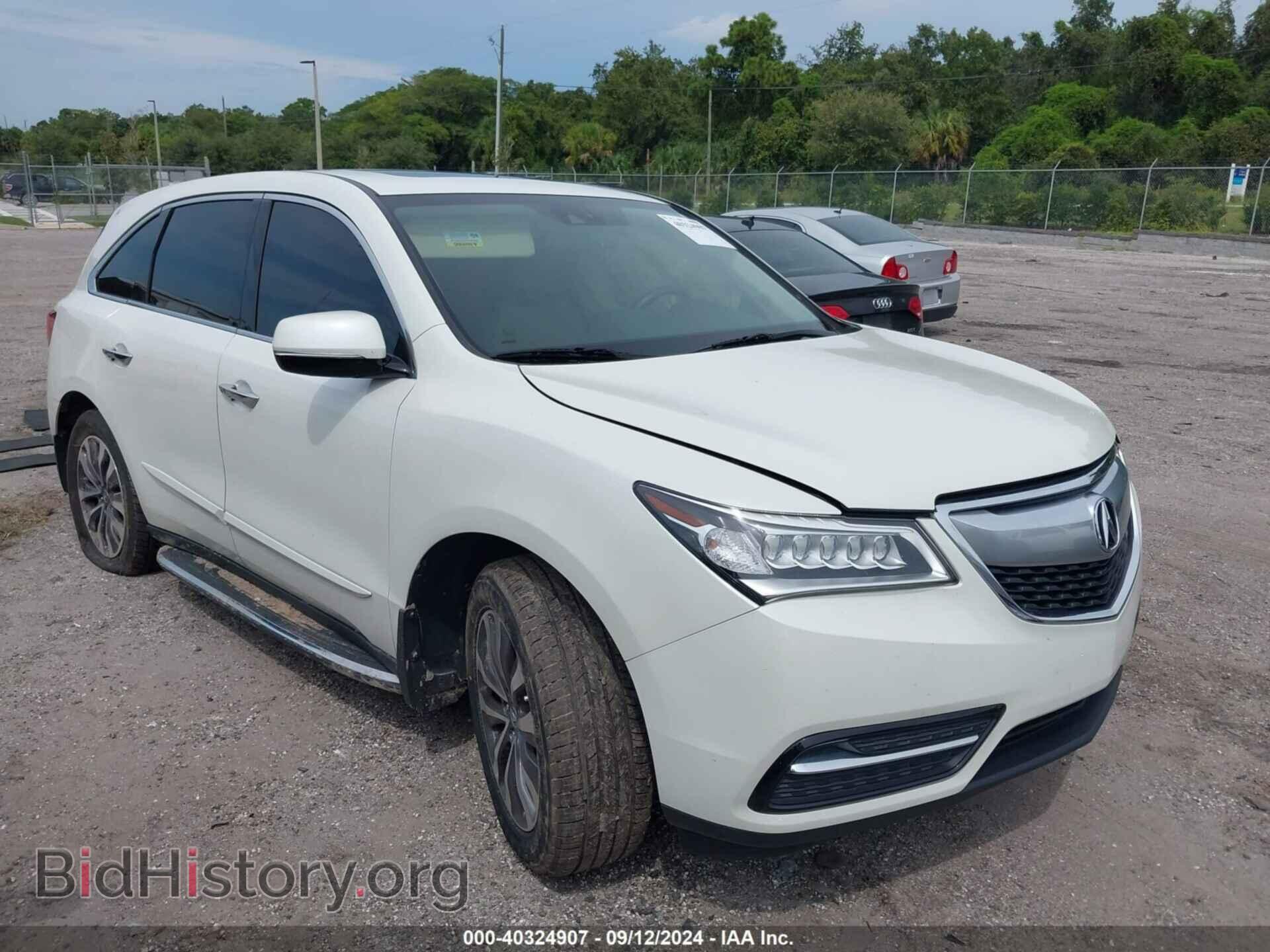 Фотография 5FRYD3H44FB007591 - ACURA MDX 2015