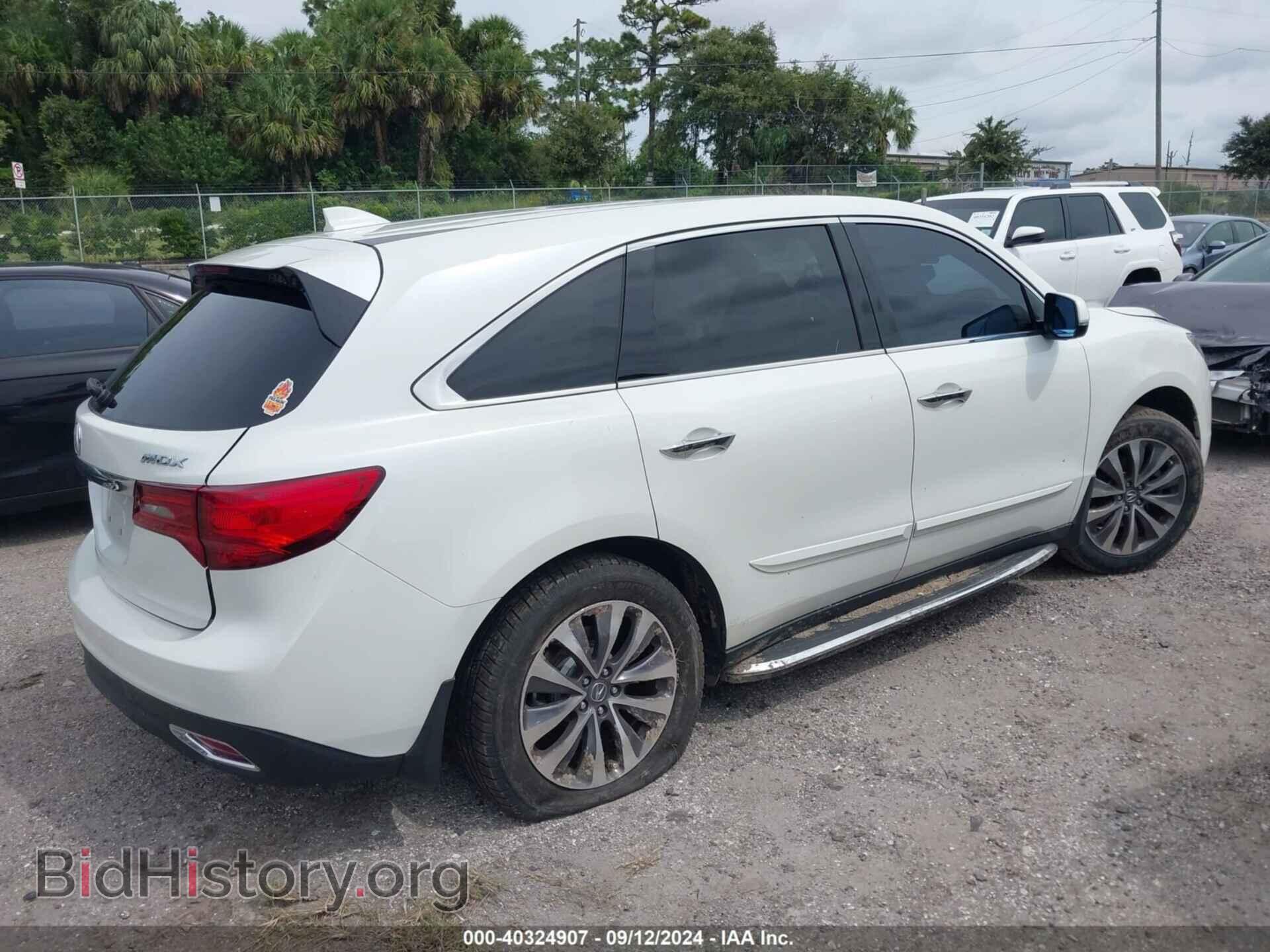 2015 ACURA MDX - VIN: 5FRYD3H44FB007591 - Фото 4