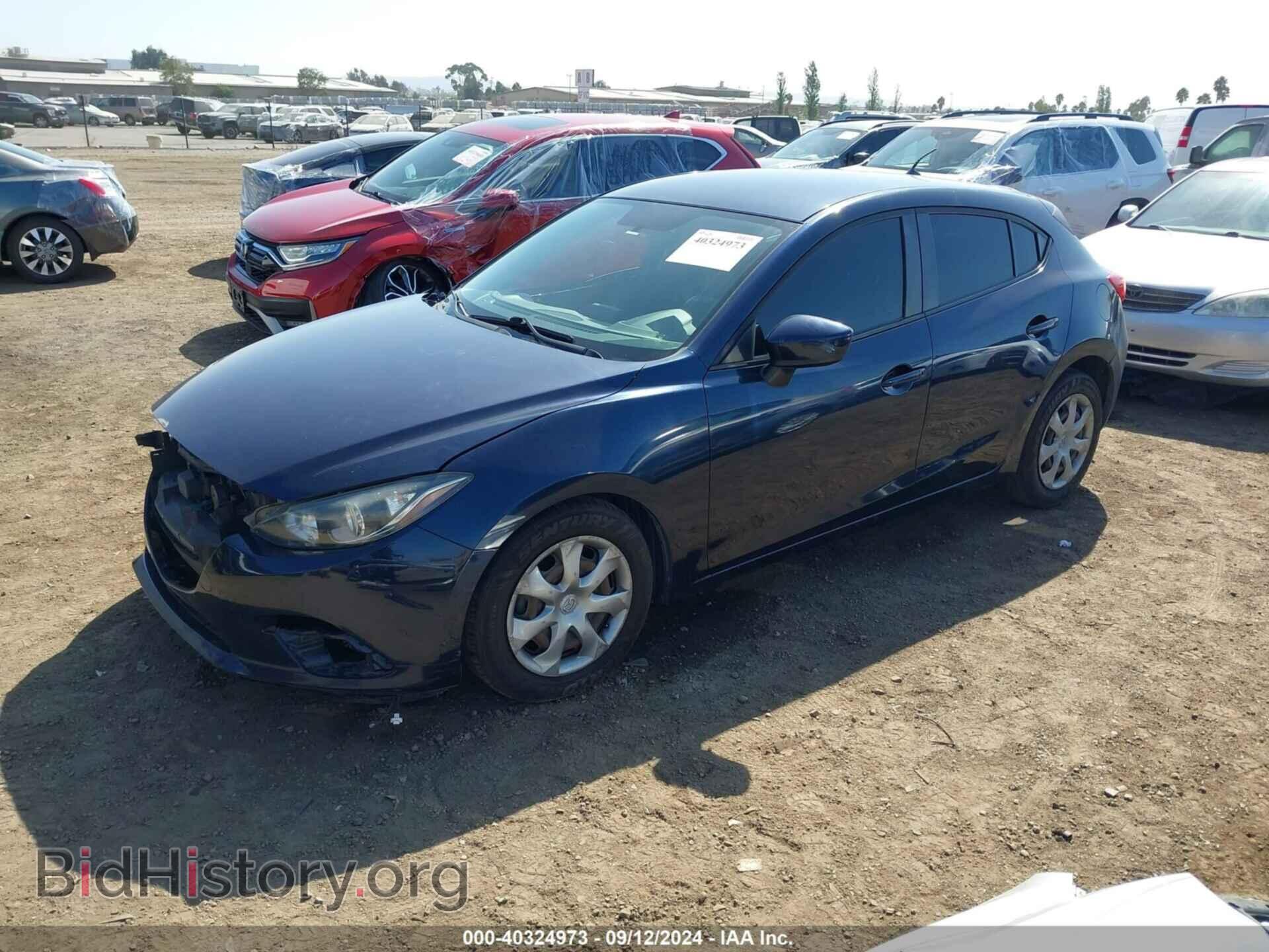 2014 MAZDA MAZDA3 - VIN: JM1BM1K75E1216764 - Фото 2