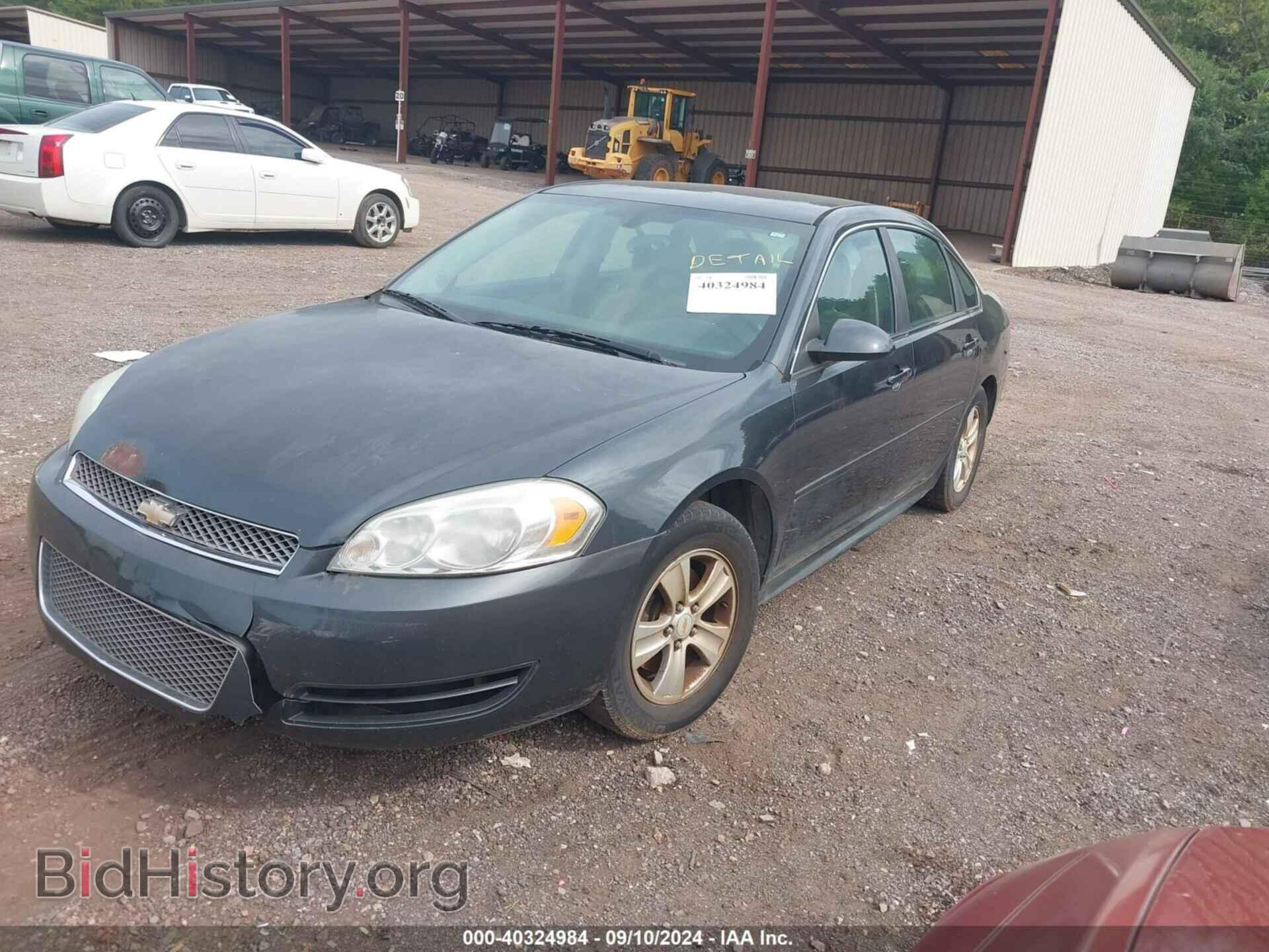 2013 CHEVROLET IMPALA - VIN: 2G1WF5E36D1193556 - Фото 2