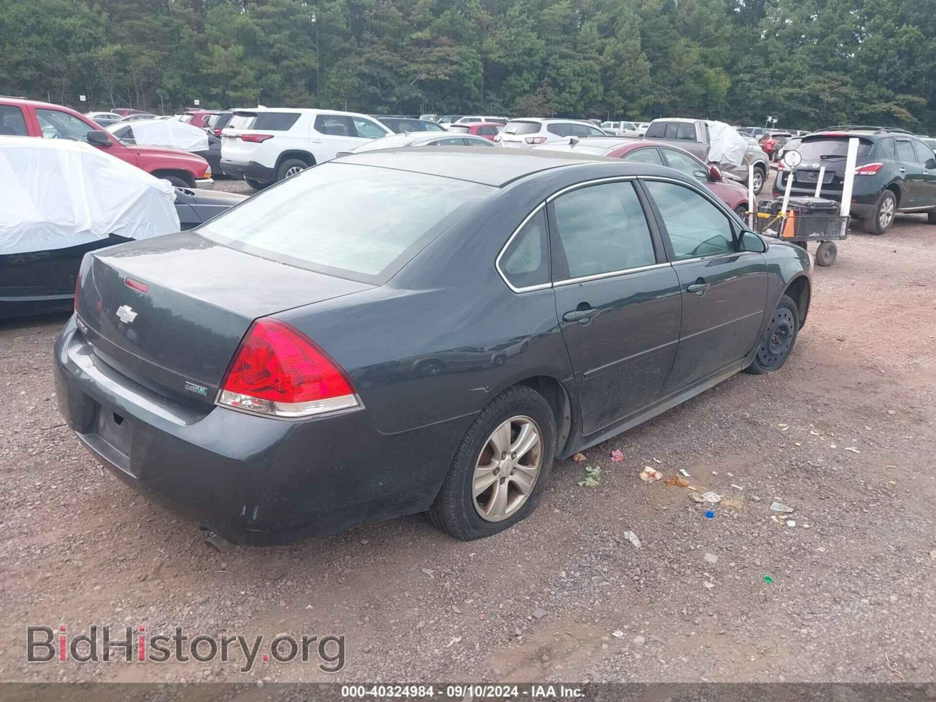2013 CHEVROLET IMPALA - VIN: 2G1WF5E36D1193556 - Фото 4