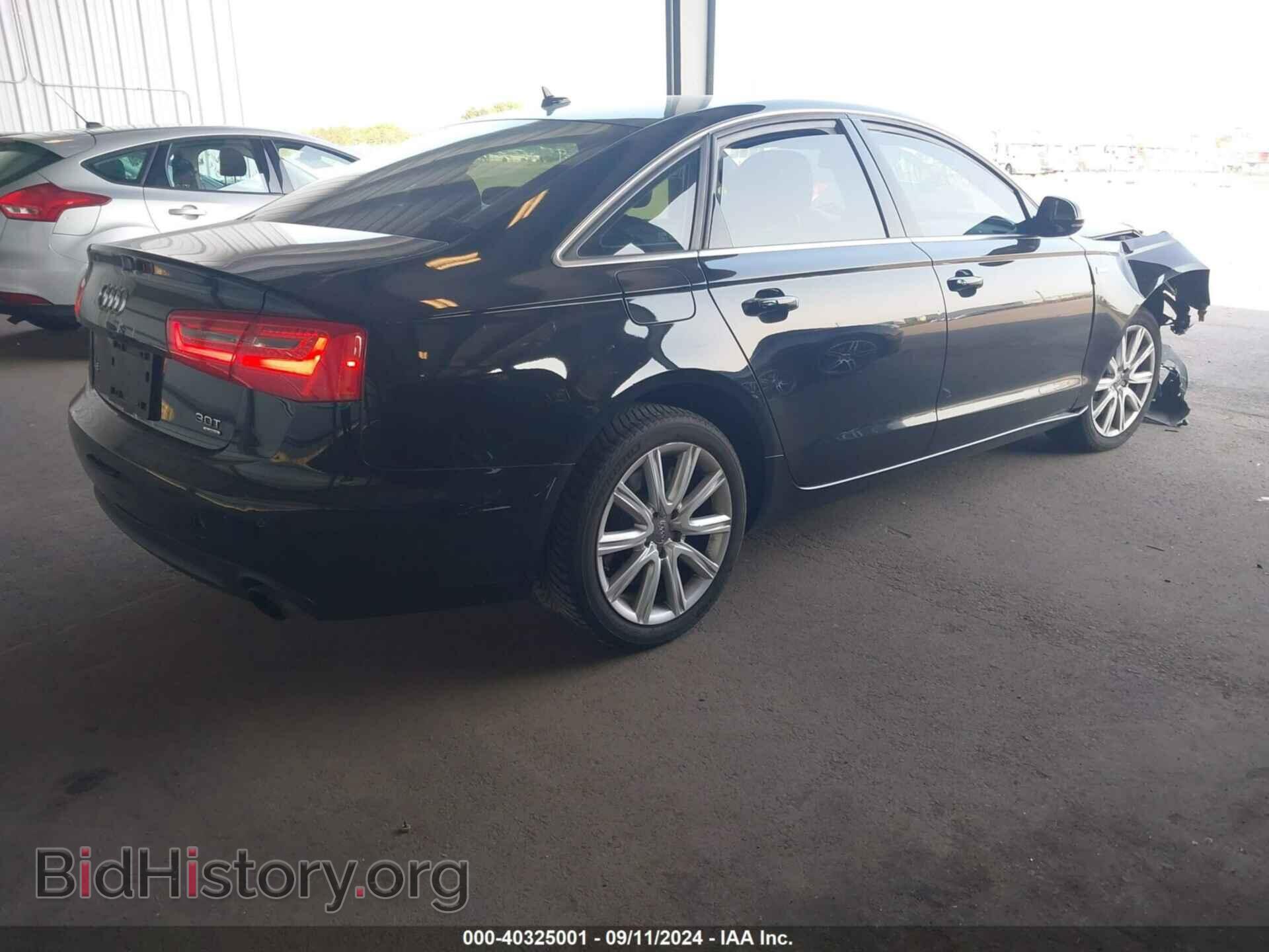 2013 AUDI A6 - VIN: WAUGGAFC7DN035125 - Фото 4