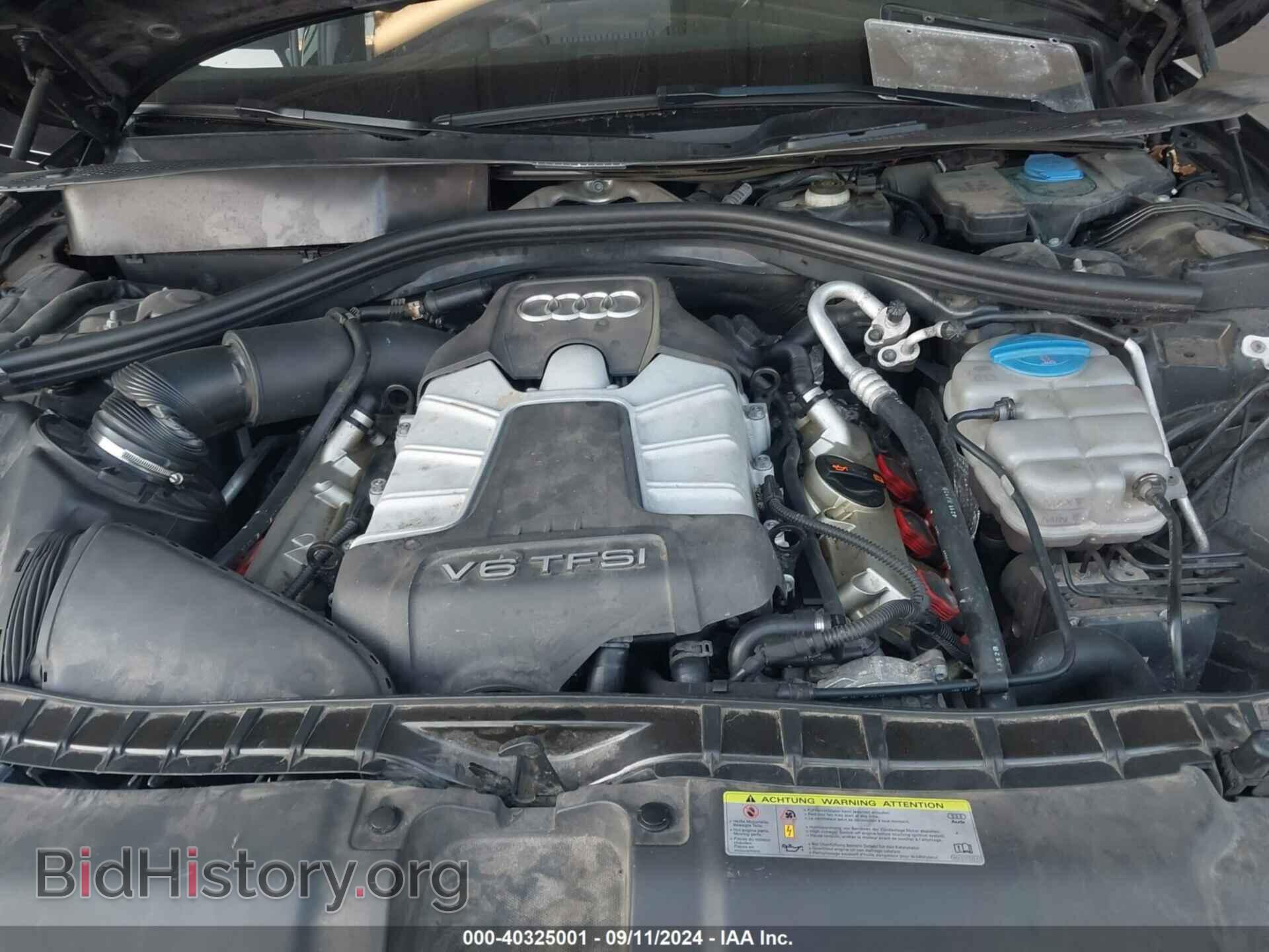 2013 AUDI A6 - VIN: WAUGGAFC7DN035125 - Фото 10