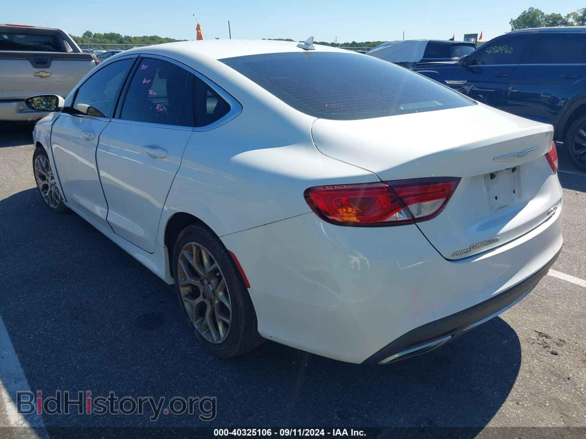 2015 CHRYSLER 200 - VIN: 1C3CCCEG0FN668764 - Фото 3