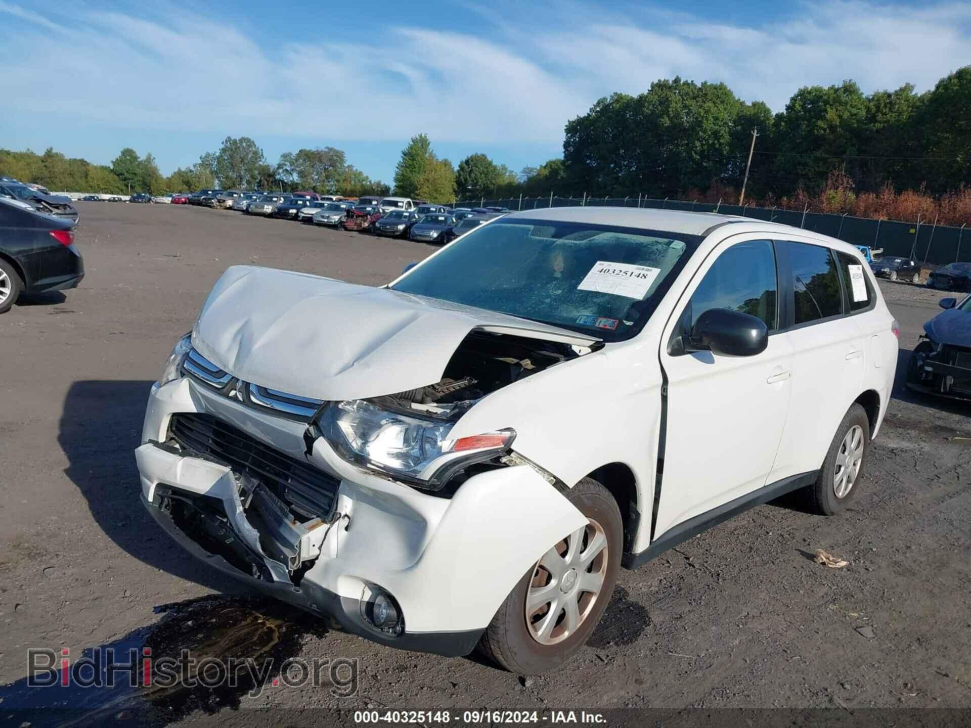 2014 MITSUBISHI OUTLANDER - VIN: JA4AD2A33EZ007017 - Фото 2