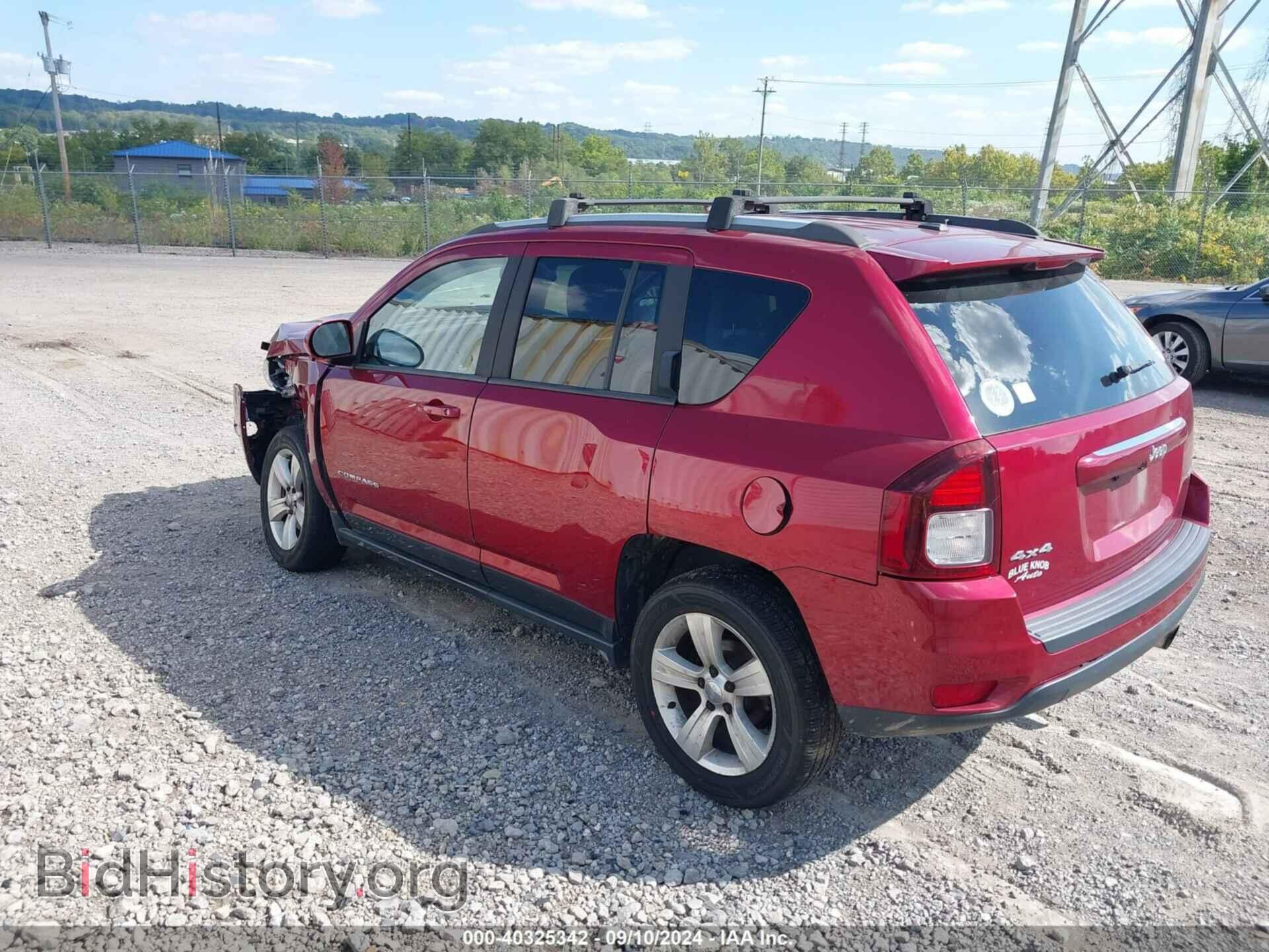 2016 JEEP COMPASS - VIN: 1C4NJDEB8GD542244 - Фото 3