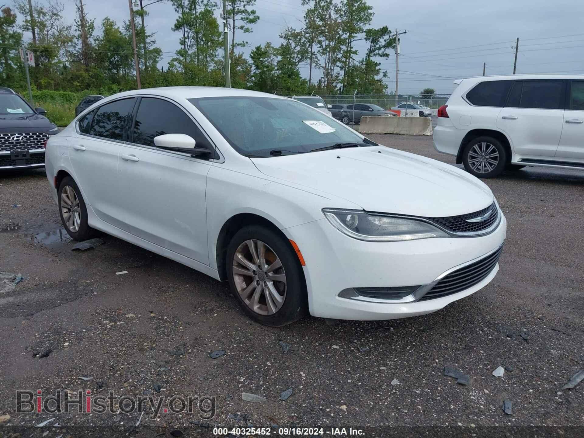 Фотография 1C3CCCAB8FN604370 - CHRYSLER 200 2015