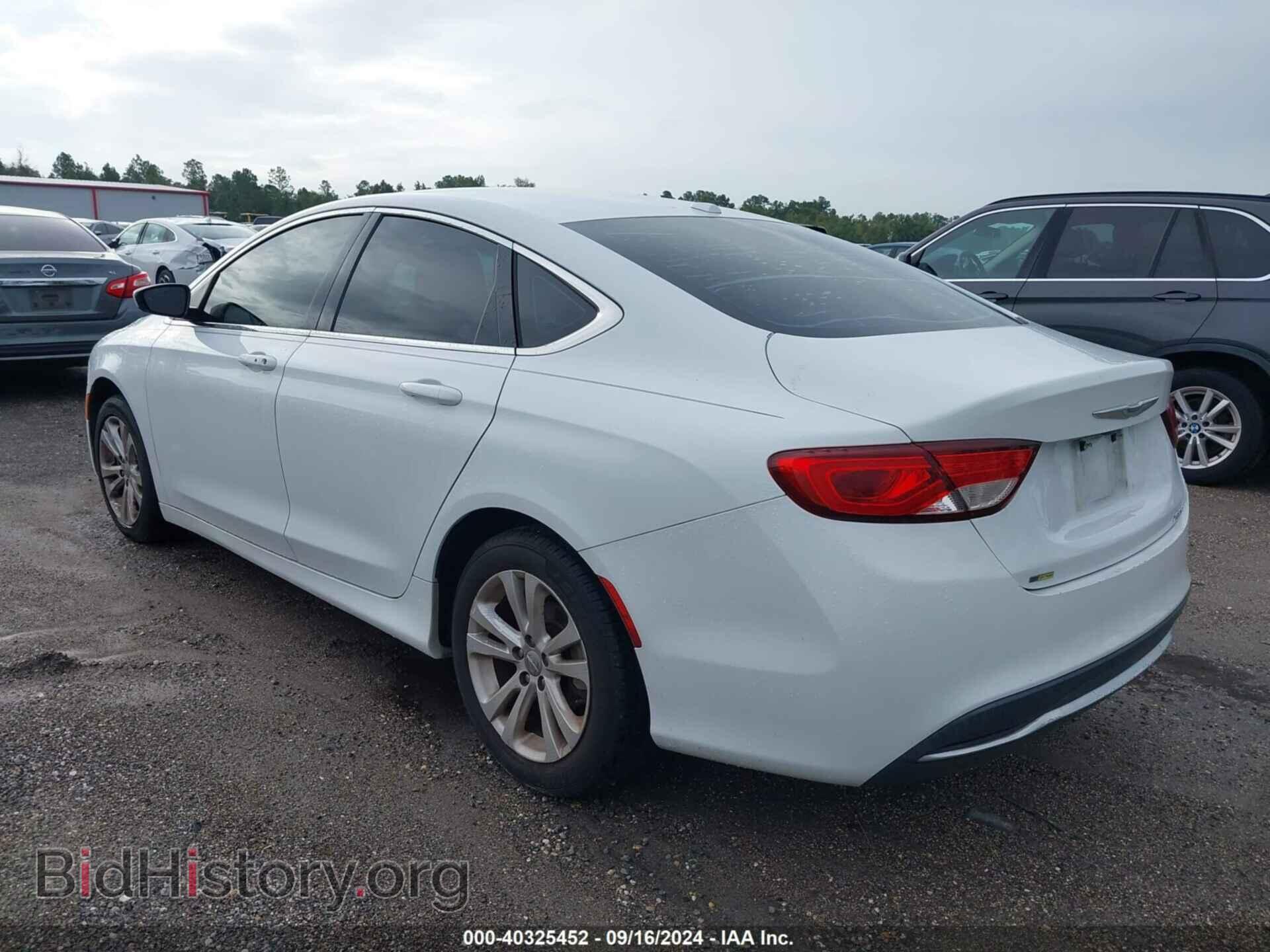 2015 CHRYSLER 200 - VIN: 1C3CCCAB8FN604370 - Фото 3