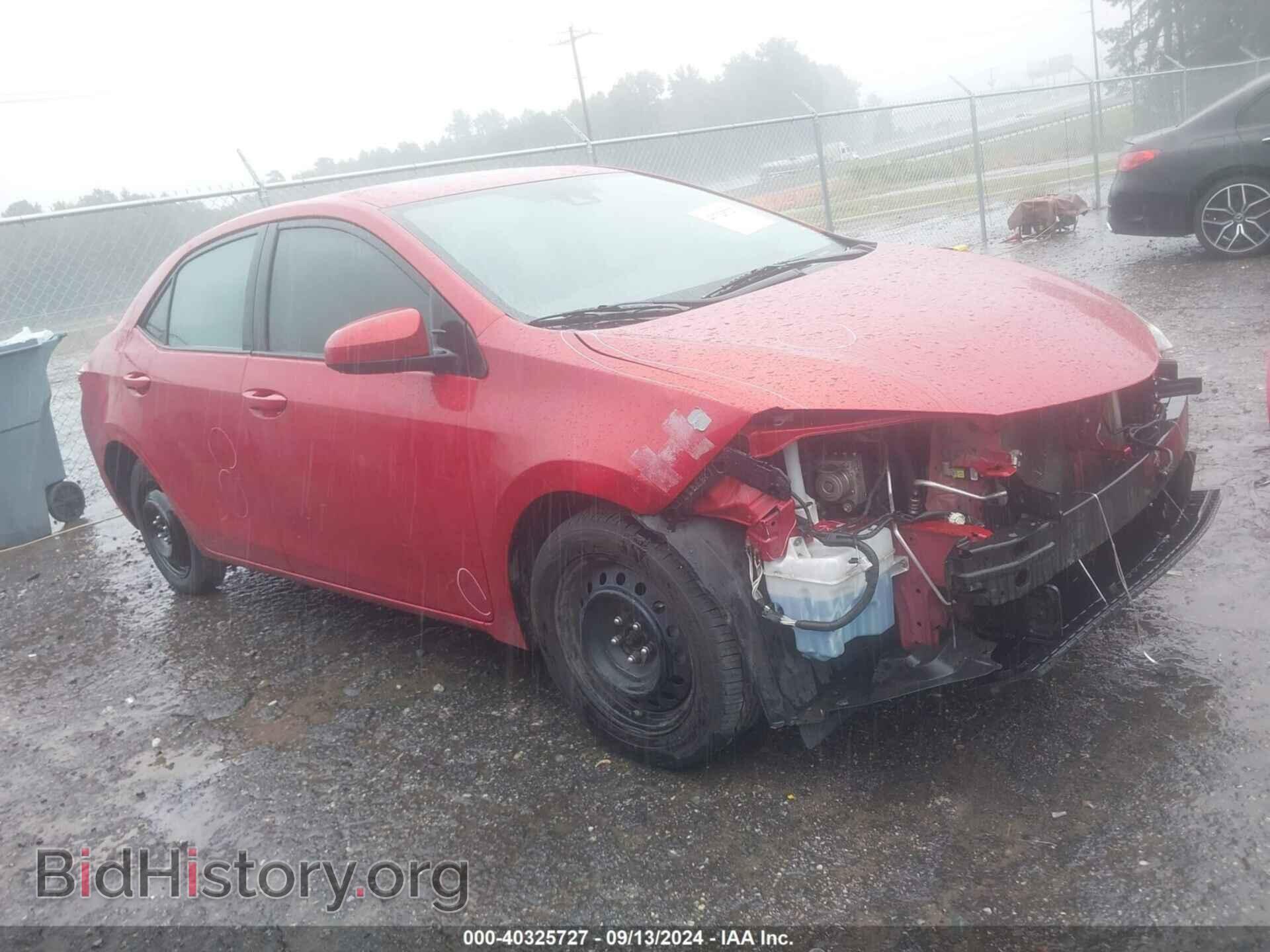 Фотография 2T1BURHE2KC187297 - TOYOTA COROLLA 2019