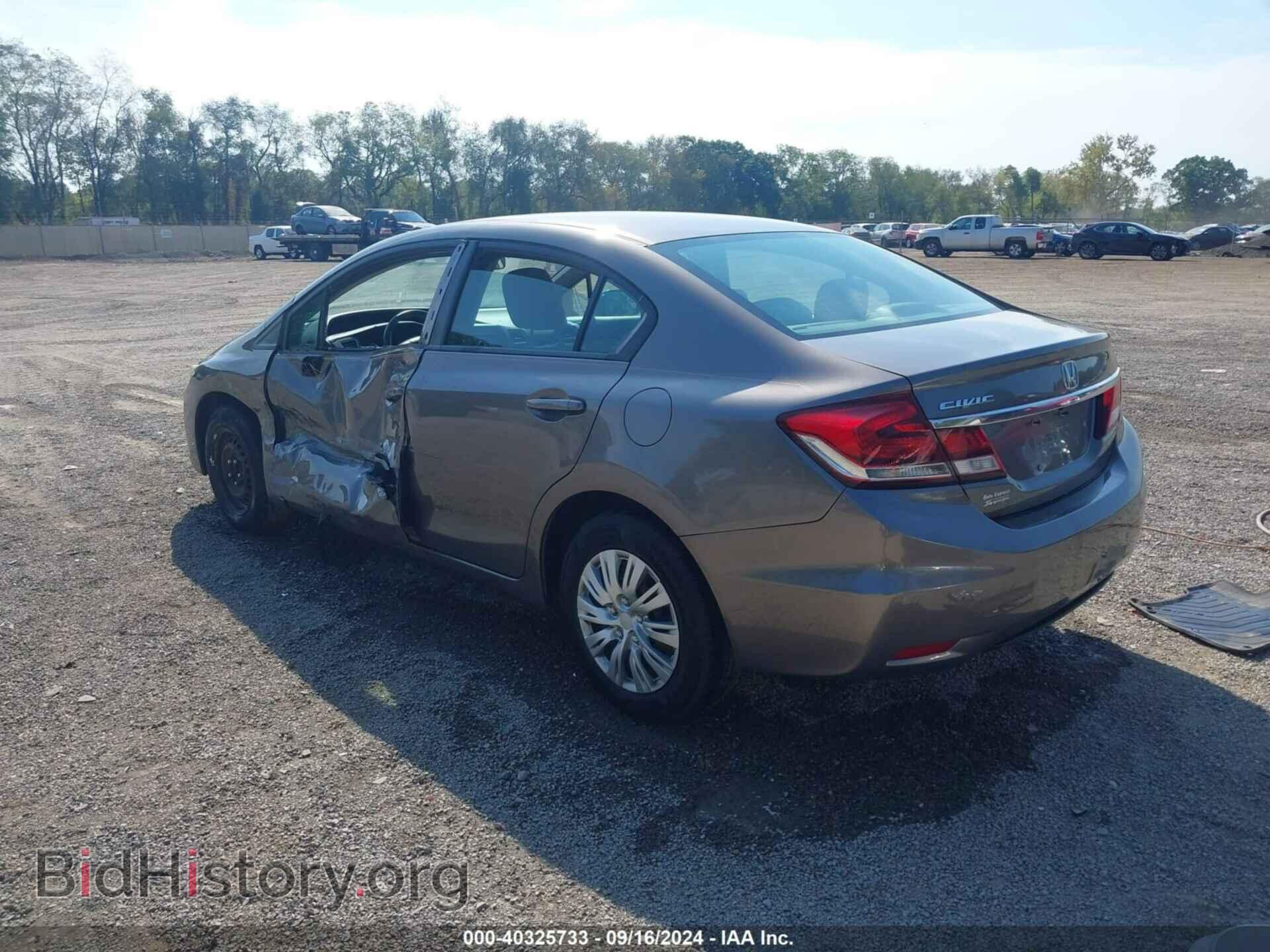 2014 HONDA CIVIC - VIN: 19XFB2F56EE241353 - Фото 3