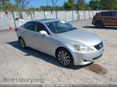 2007 Lexus IS 250, silver — VIN JTHCK262572018177, IAAI