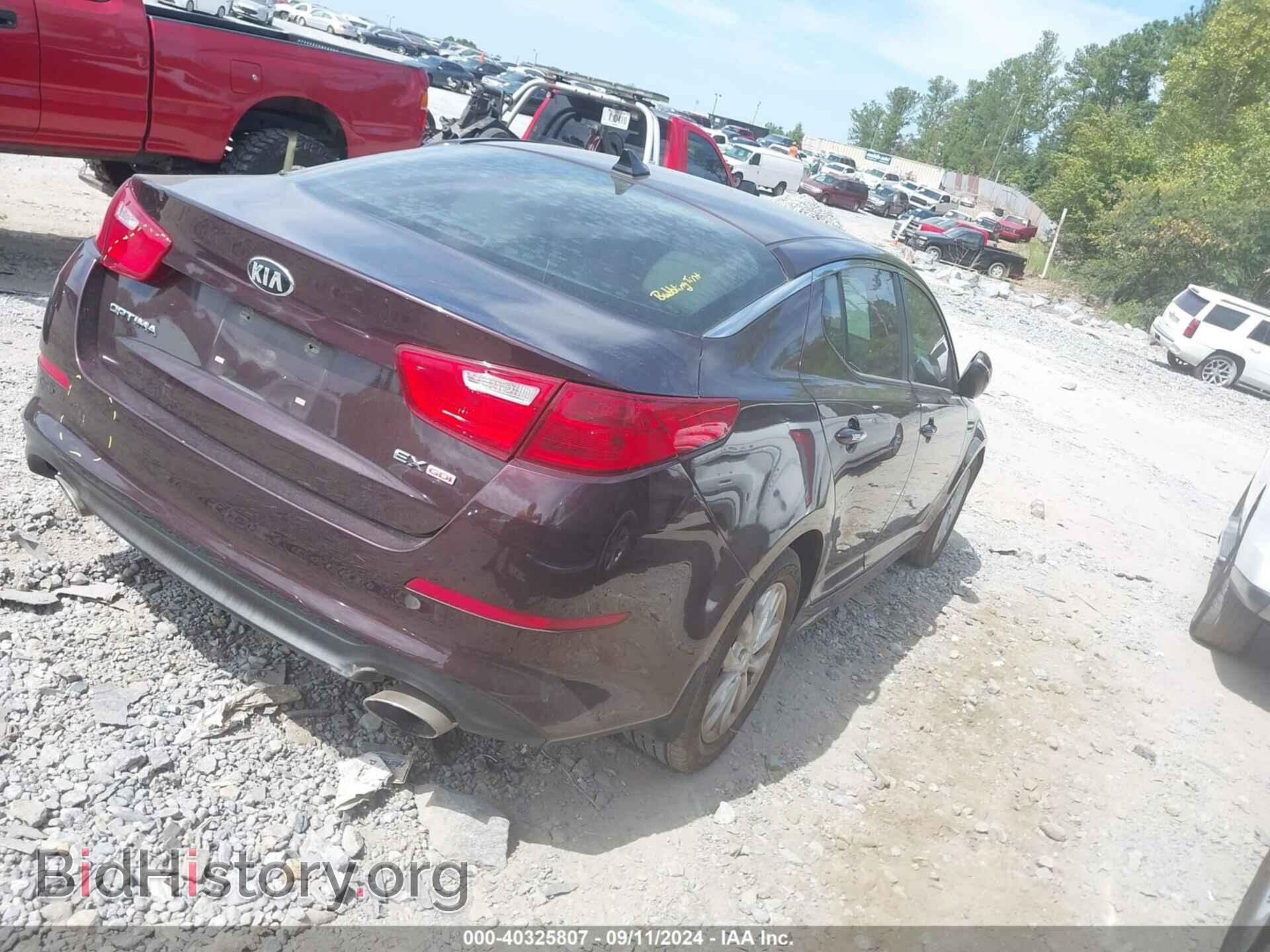 2014 KIA OPTIMA - VIN: 5XXGN4A78EG320594 - Фото 4