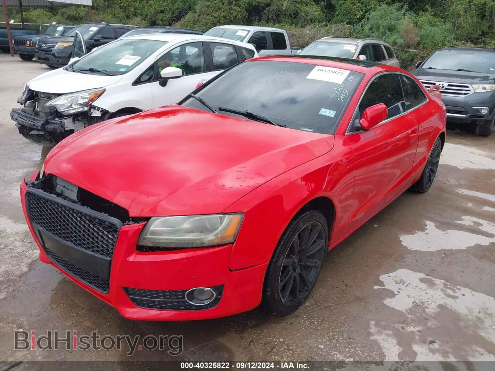 2011 AUDI A5 - VIN: WAULFAFR4BA049302 - Фото 2