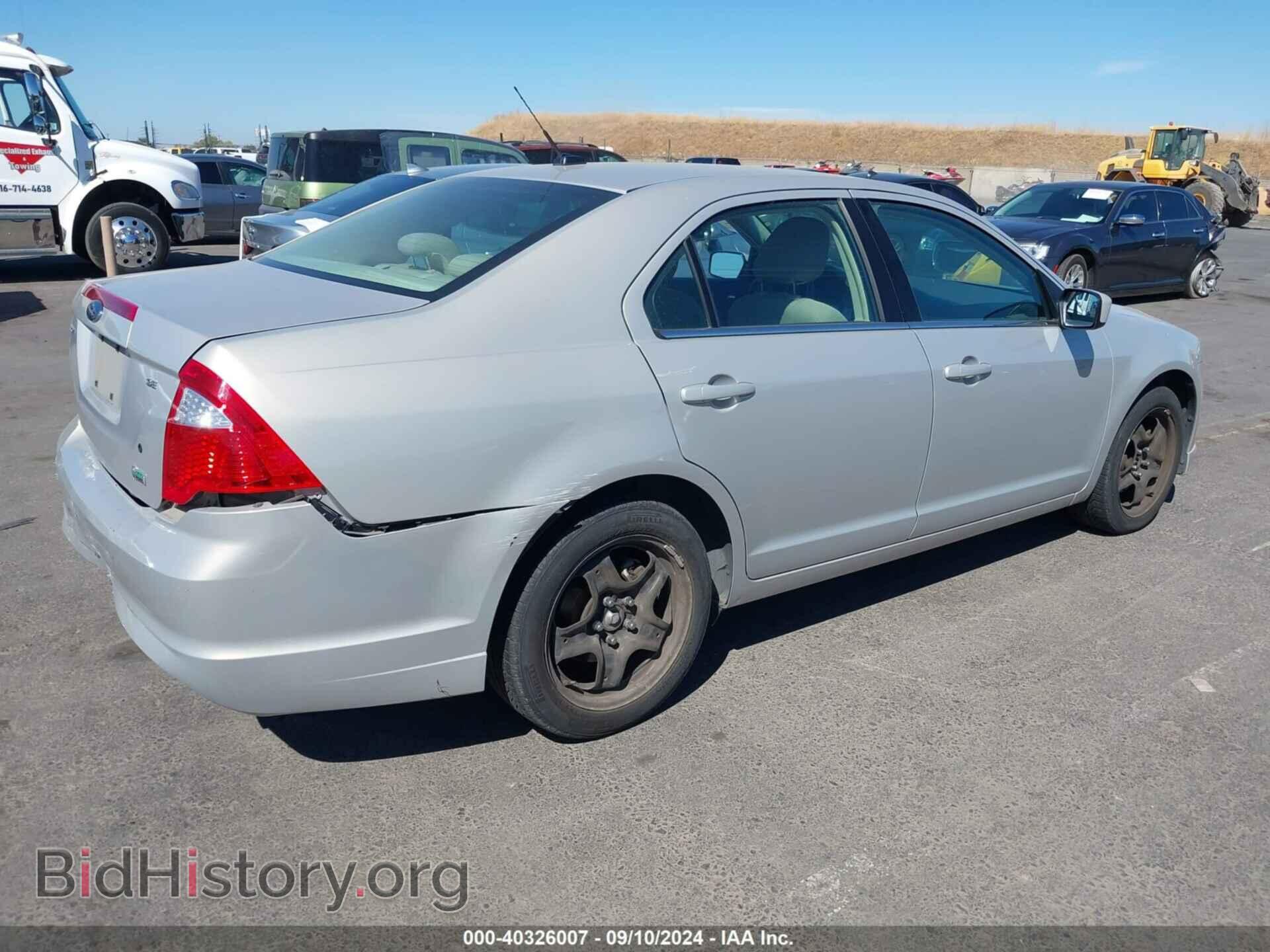 2010 FORD FUSION - VIN: 3FAHP0HG7AR218525 - Фото 4