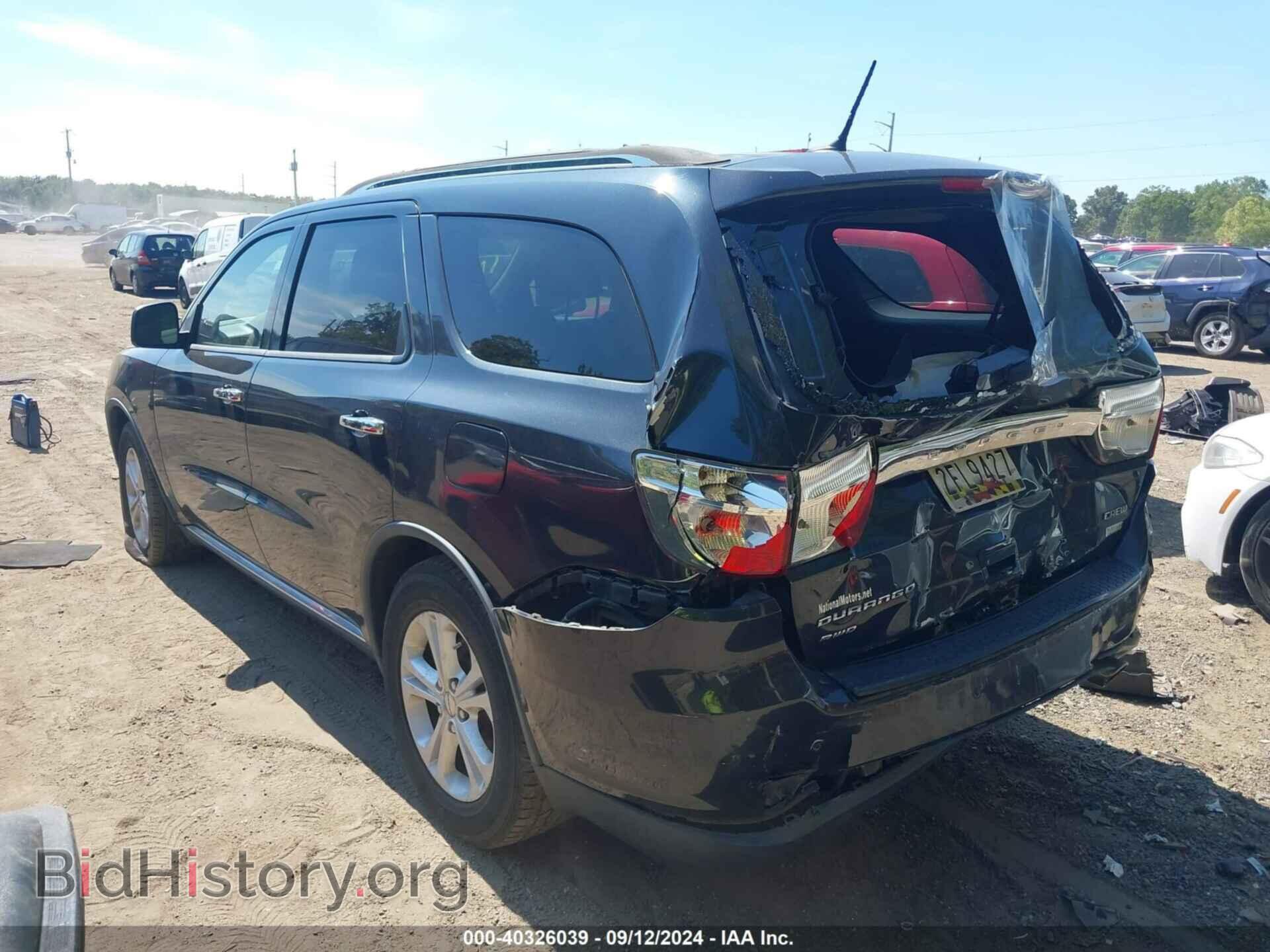 2013 DODGE DURANGO - VIN: 1C4RDJDGXDC674251 - Photo 3