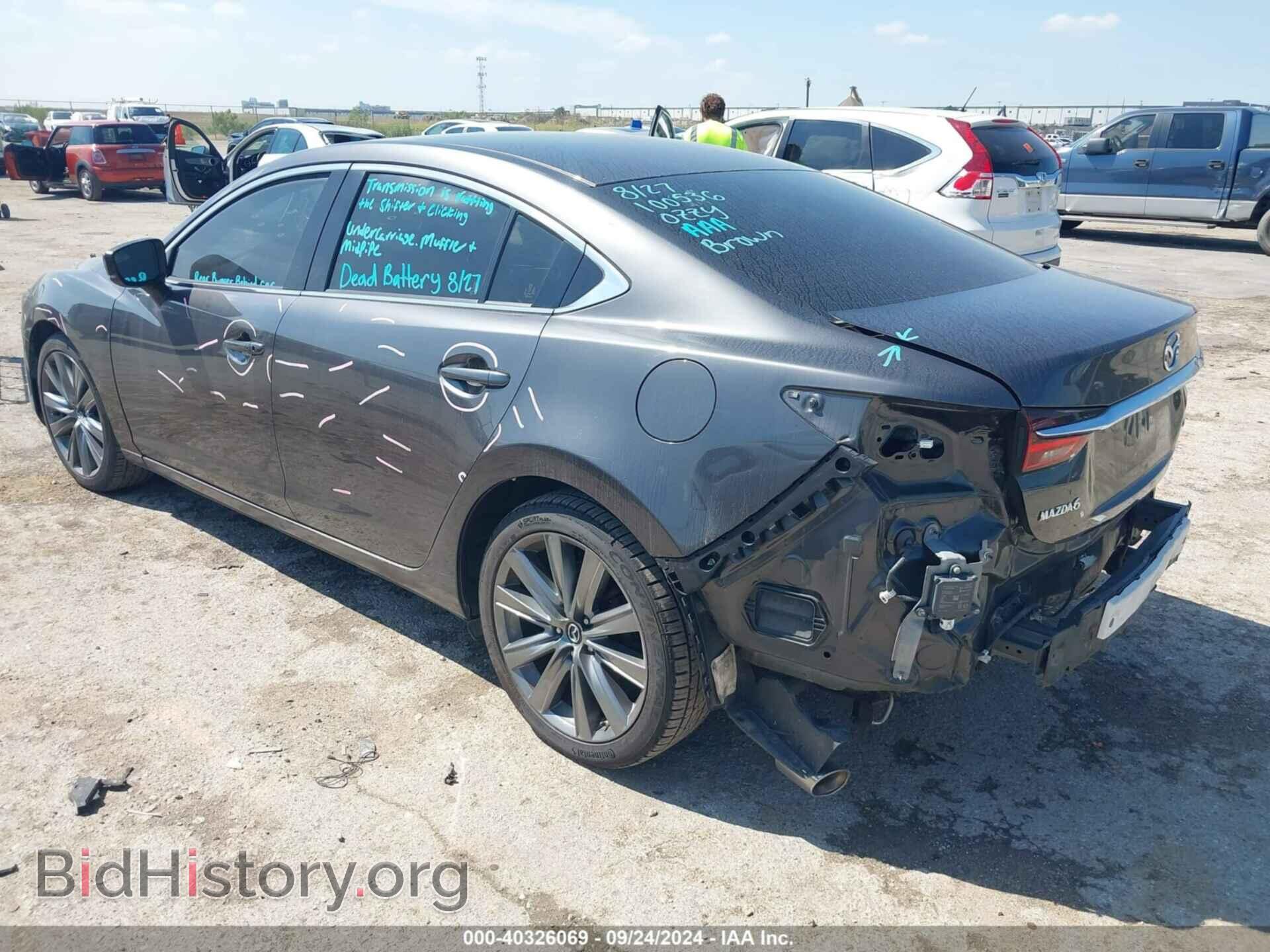 2019 MAZDA MAZDA6 - VIN: JM1GL1VM4K1500960 - Фото 3