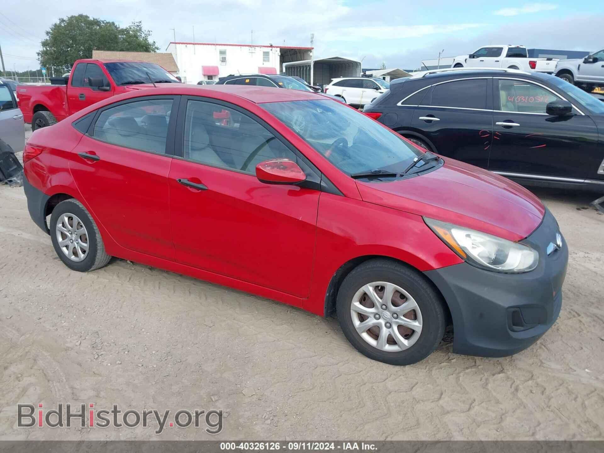 Фотография KMHCT4AE3DU306366 - HYUNDAI ACCENT 2013