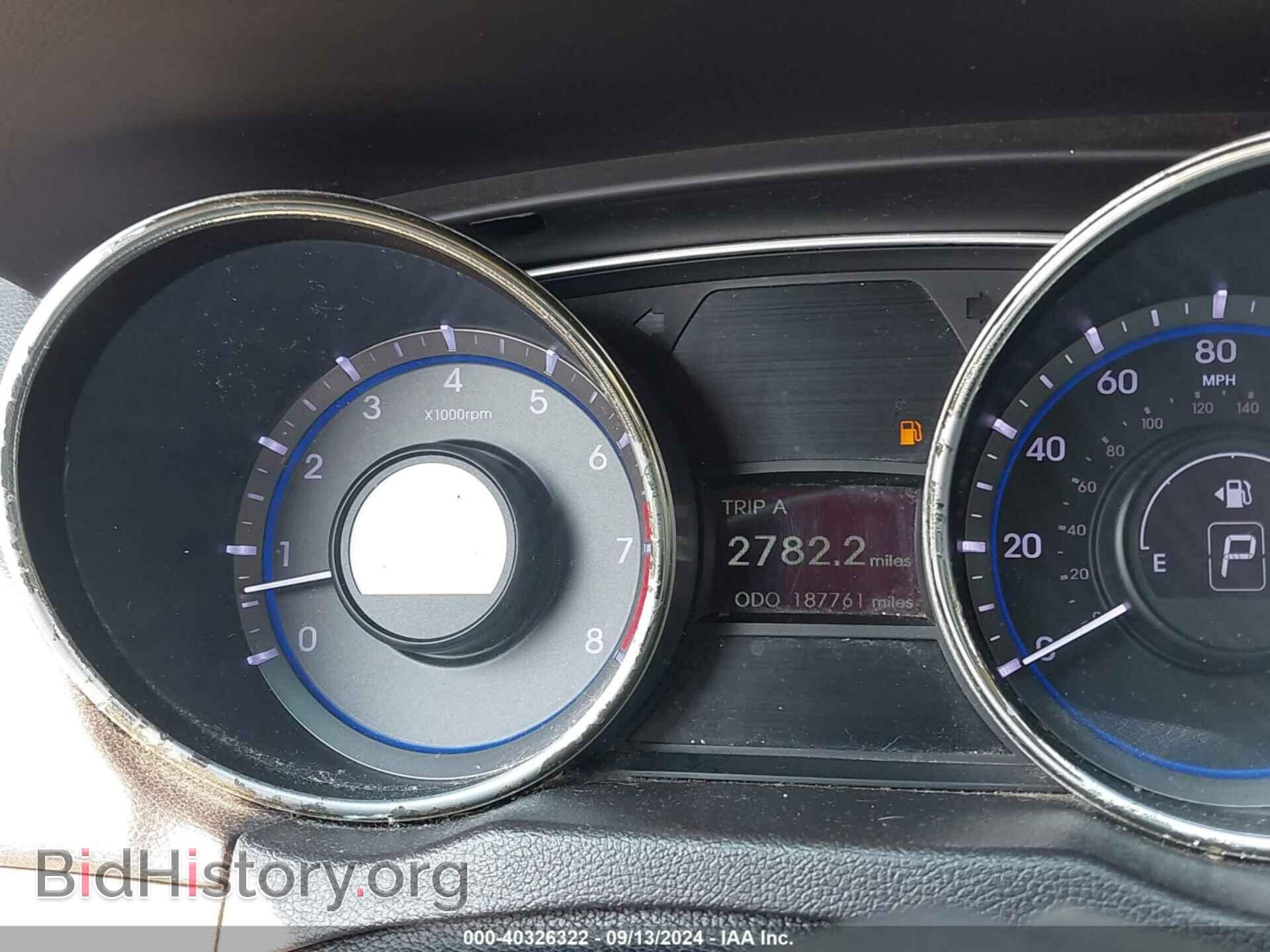 2012 HYUNDAI SONATA - VIN: 5NPEB4AC9CH422064 - Фото 7