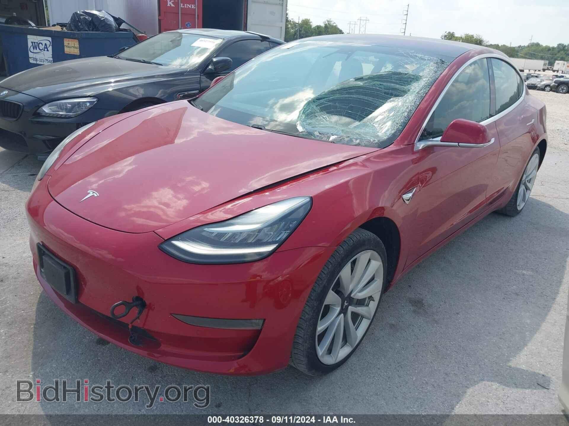 2018 TESLA MODEL 3 - VIN: 5YJ3E1EA3JF019280 - Фото 2