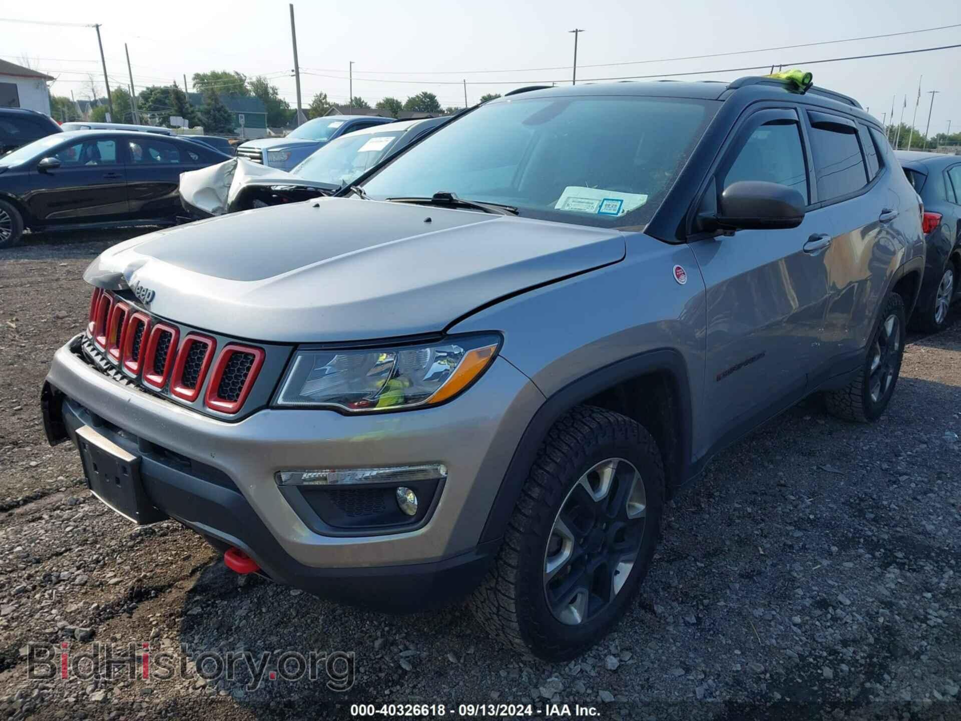 2018 JEEP COMPASS - VIN: 3C4NJDDB7JT373644 - Фото 2