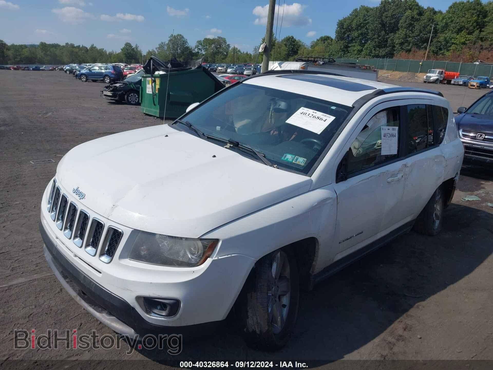 2014 JEEP COMPASS - VIN: 1C4NJDCB9ED538705 - Фото 2