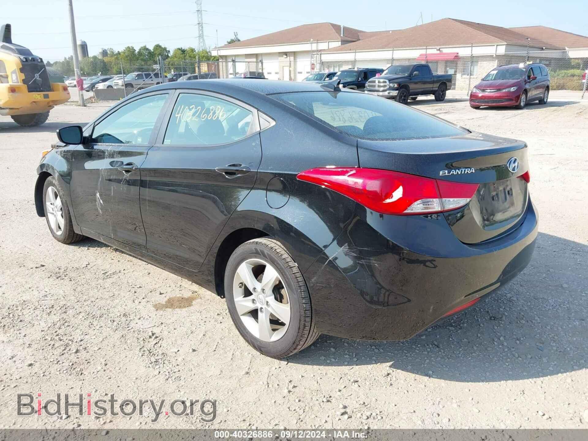 2011 HYUNDAI ELANTRA - VIN: 5NPDH4AE8BH011507 - Фото 3