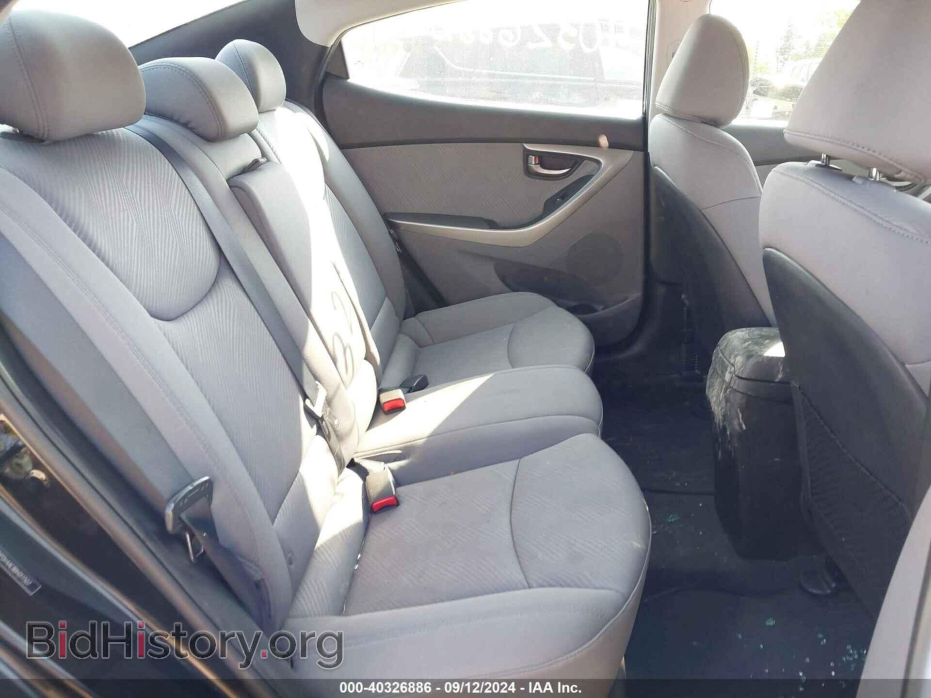 2011 HYUNDAI ELANTRA - VIN: 5NPDH4AE8BH011507 - Фото 8
