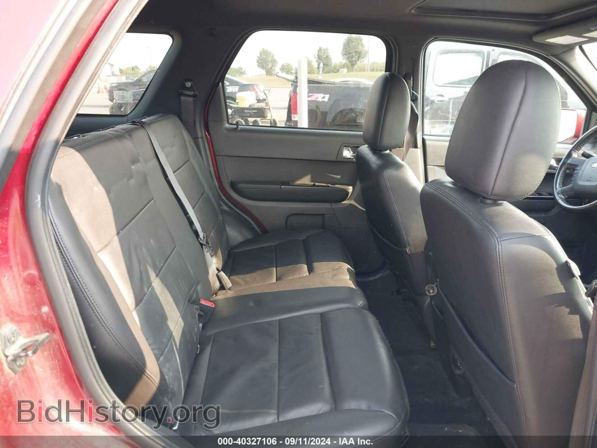 2011 FORD ESCAPE - VIN: 1FMCU9E71BKB46101 - Фото 8