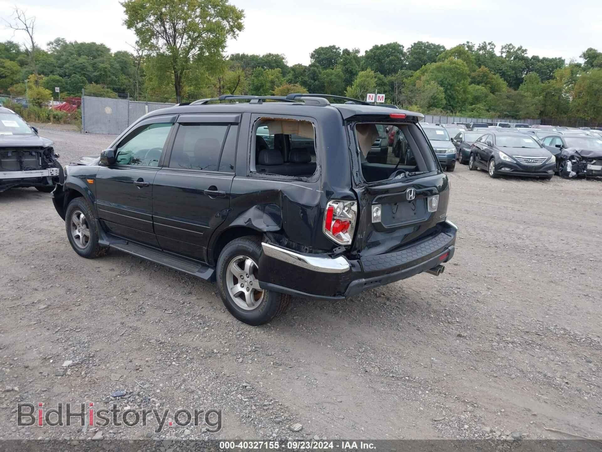 2006 HONDA PILOT - VIN: 2HKYF18586H545382 - Фото 3
