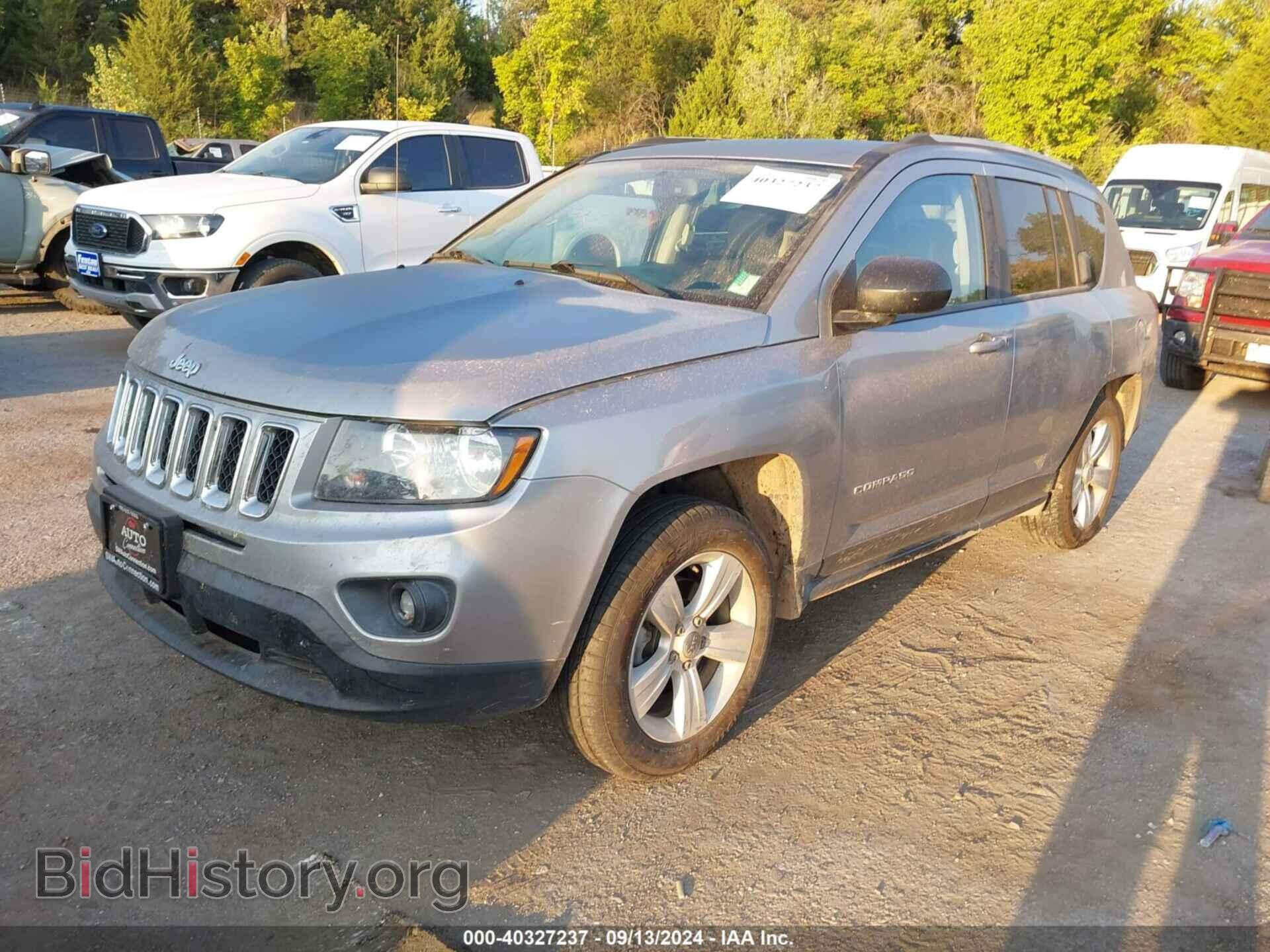2017 JEEP COMPASS - VIN: 1C4NJCBA2HD123782 - Фото 2